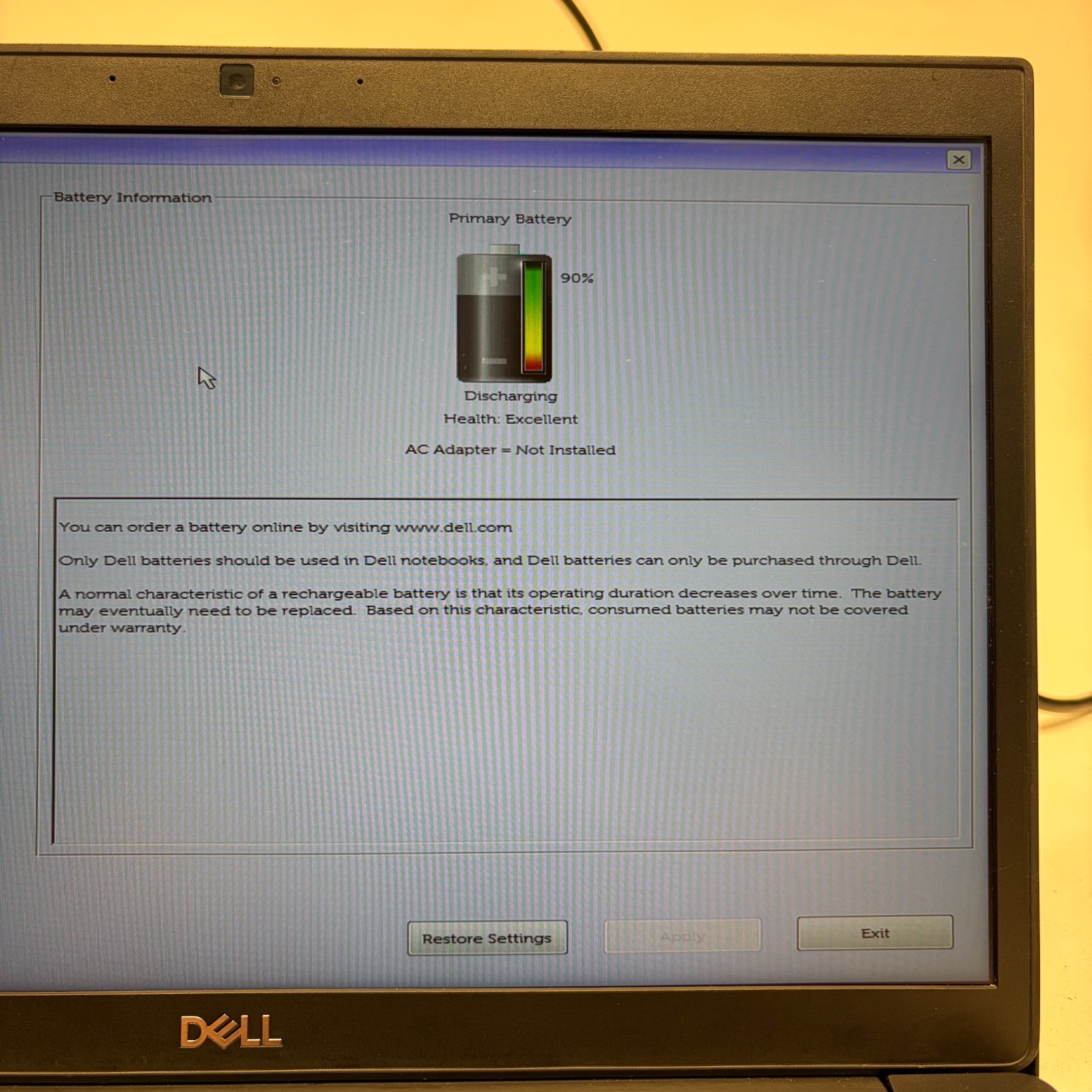 Dell Latitude 7490 w/ Power Supply