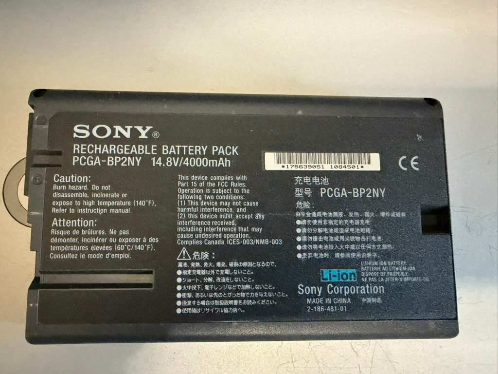 Vtg Sony VAIO PCG-K45/PCG-9U1L Laptop P4@3.20 GHz/1GB/80GB WinXP Bundle PLS READ