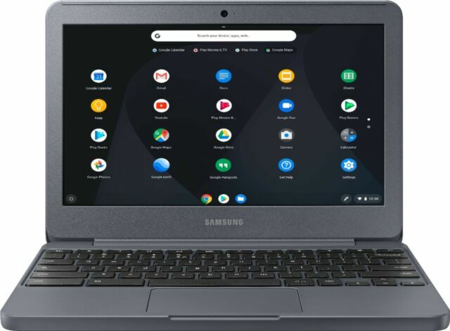 Samsung Chromebook 3 11.6″ (16GB, Intel Atom X5, 1.04GHz, 2GB) Laptop – Night…