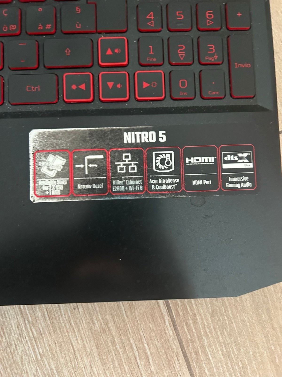 acer nitro 5 (modello AN515-55)