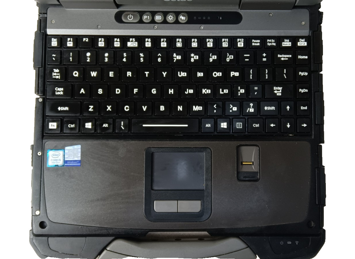 GETAC B300 Toughbook Touch i5-8250U 1.80GHz 256GB SSD 16GB RAM Win 11 Tested Pen