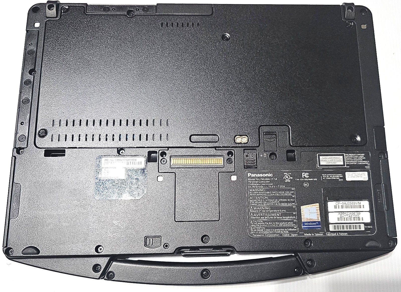 Panasonic Toughbook CF-54 MK3 i5-7300U 32GB 2TB SSD Touch BKB Cam GPS WIN11 4GLT