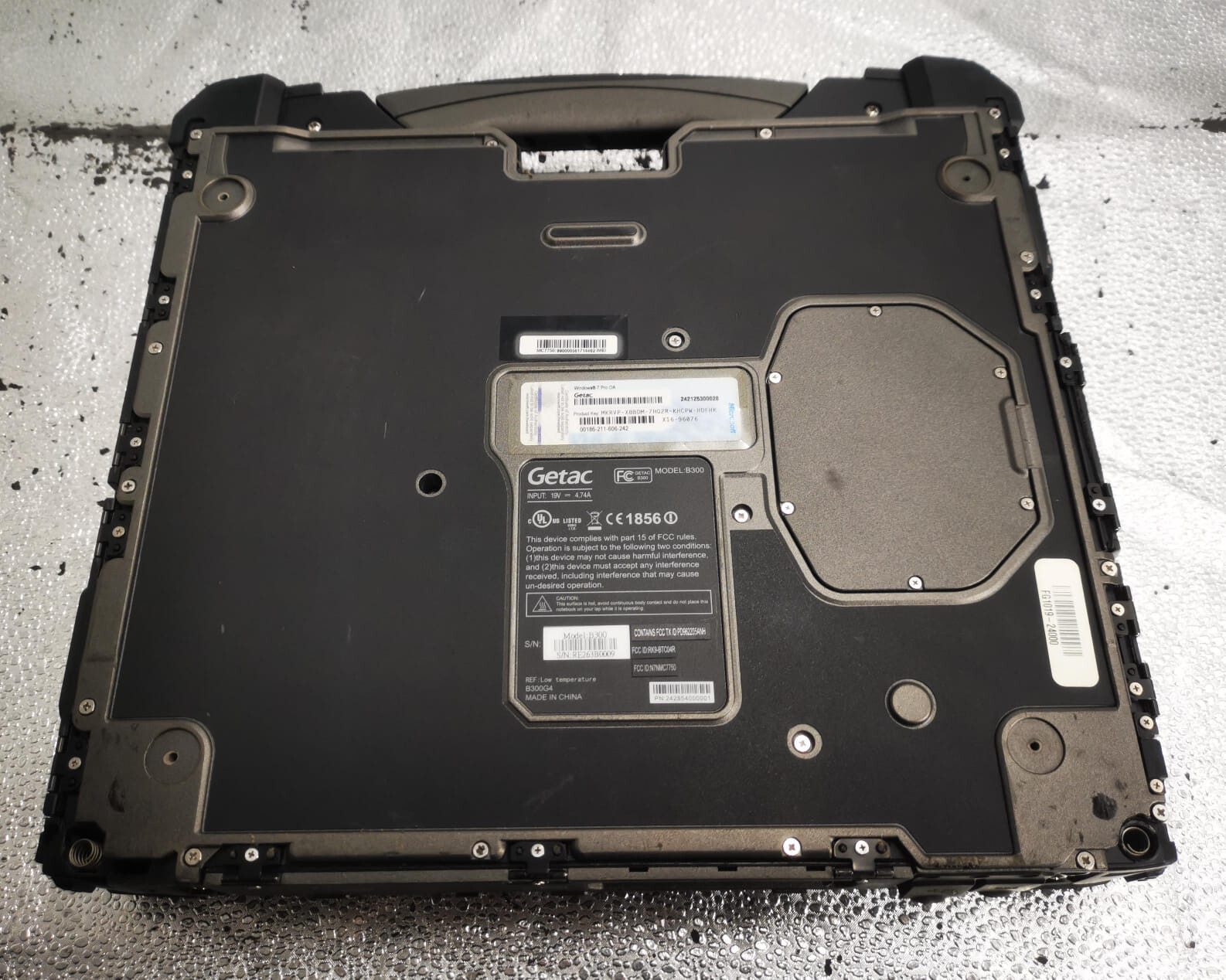 Getac B300 G4 Core i5-3320M 2.60GHz 4GB NO HDD/NO OS/NO Charger *READ*