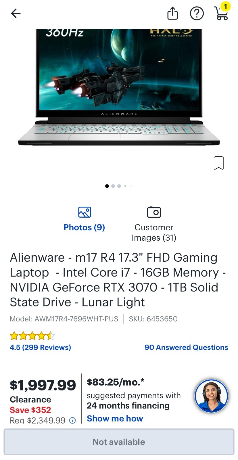 alienware m17 r4 3070