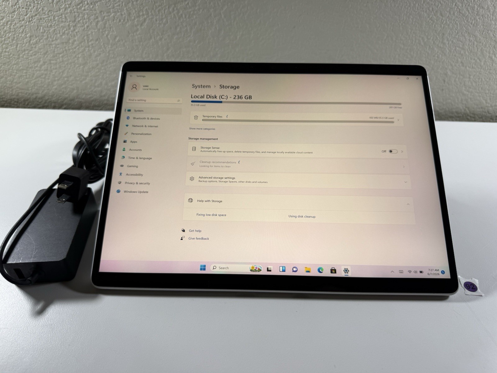 Microsoft Surface Pro 8 (1982) i5-1145G7 – 16GB RAM – 256GB 120Hz – Win 11 Pro