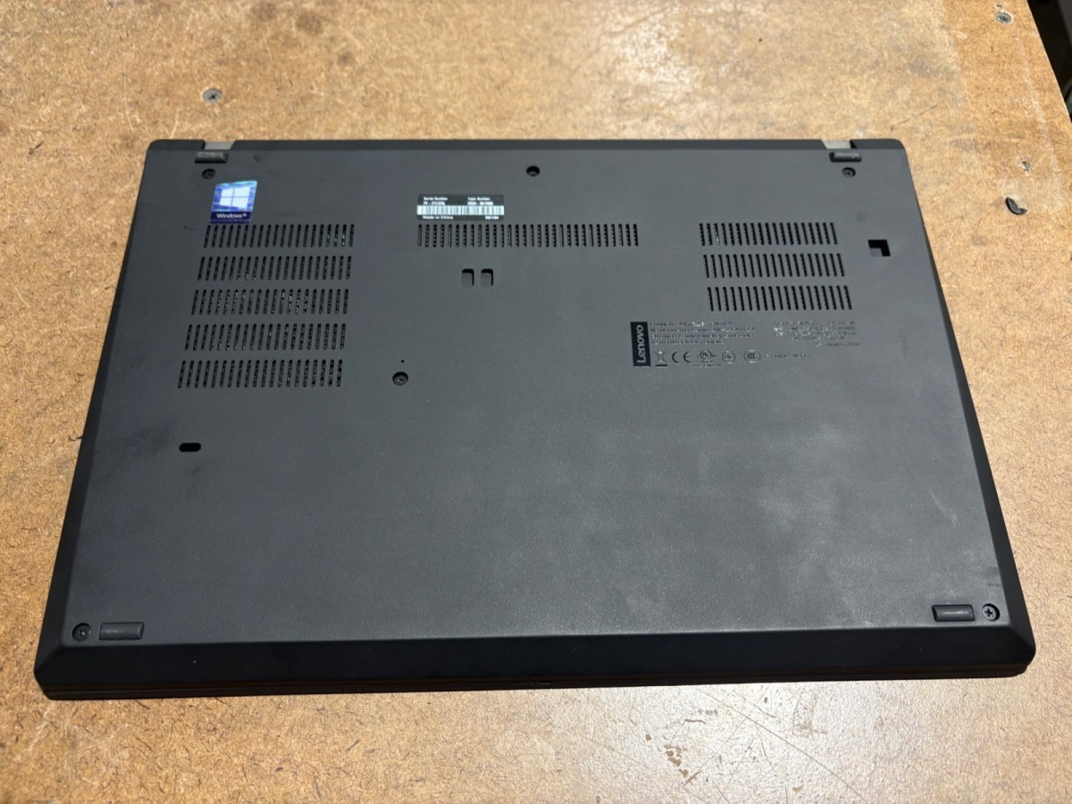Lenovo ThinkPad T490 14″ FHD i7-8565U 16GB RAM 256GB SSD No Charger/No OS