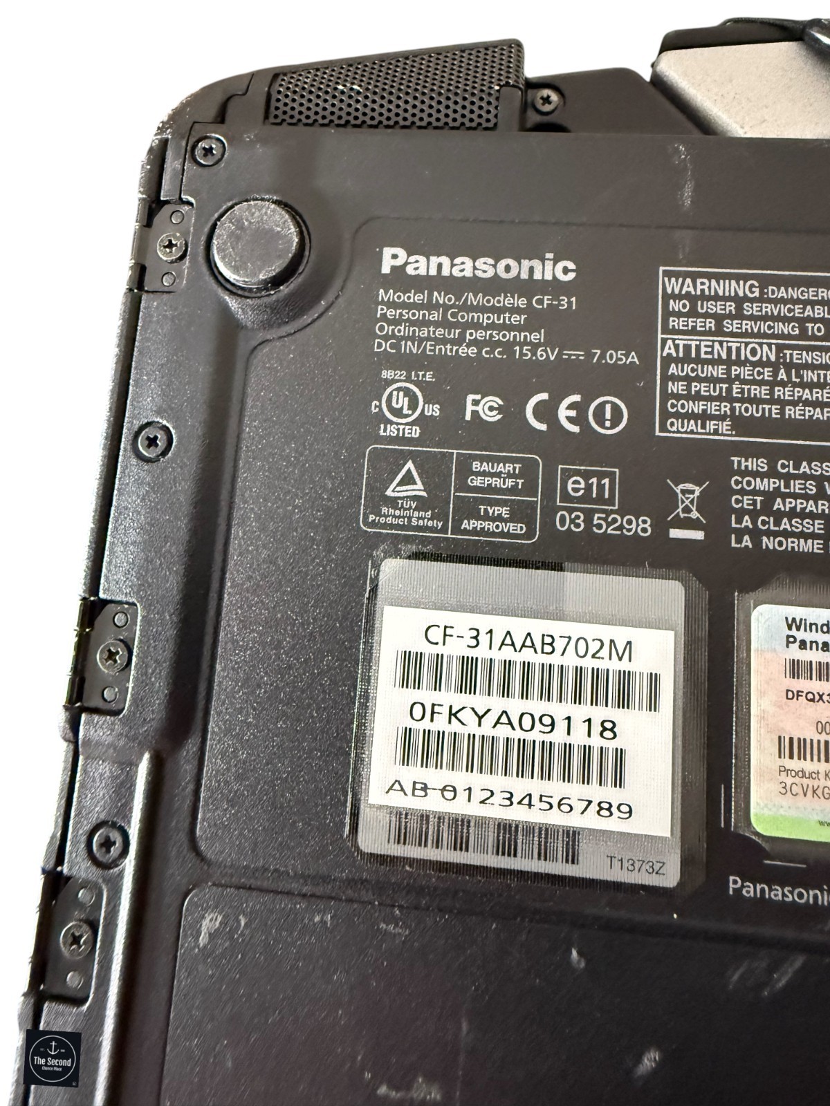Panasonic Toughbook CF-31 Intel Core i5 M520 CPU @ 2.40GHz Windows 10