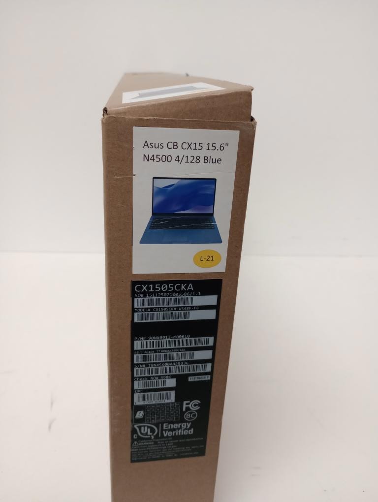 ASUS CHROMEBOOK IOB 4GB 128GBSSD – MODEL CX1505CKA (P08036651)