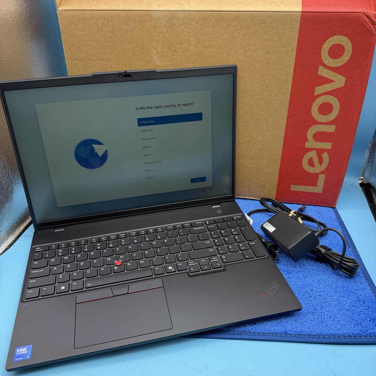 Lenovo ThinkPad L16 Gen 2 16″ NB Intel Ultra 5 8GB RAM 512GB SSD – Touchscreen