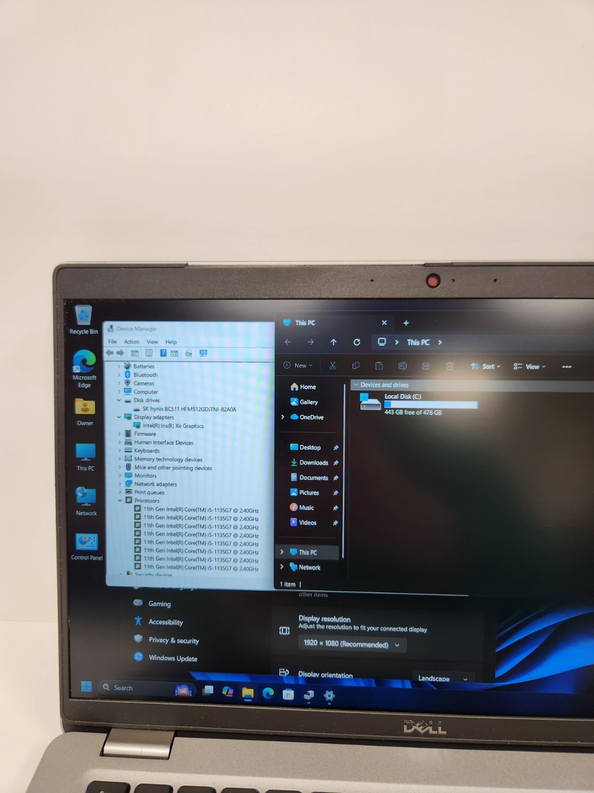 Dell Latitude 5420 Core i5-1135G7, 8GB RAM, 512GB NVME, Win11 *READ #0338