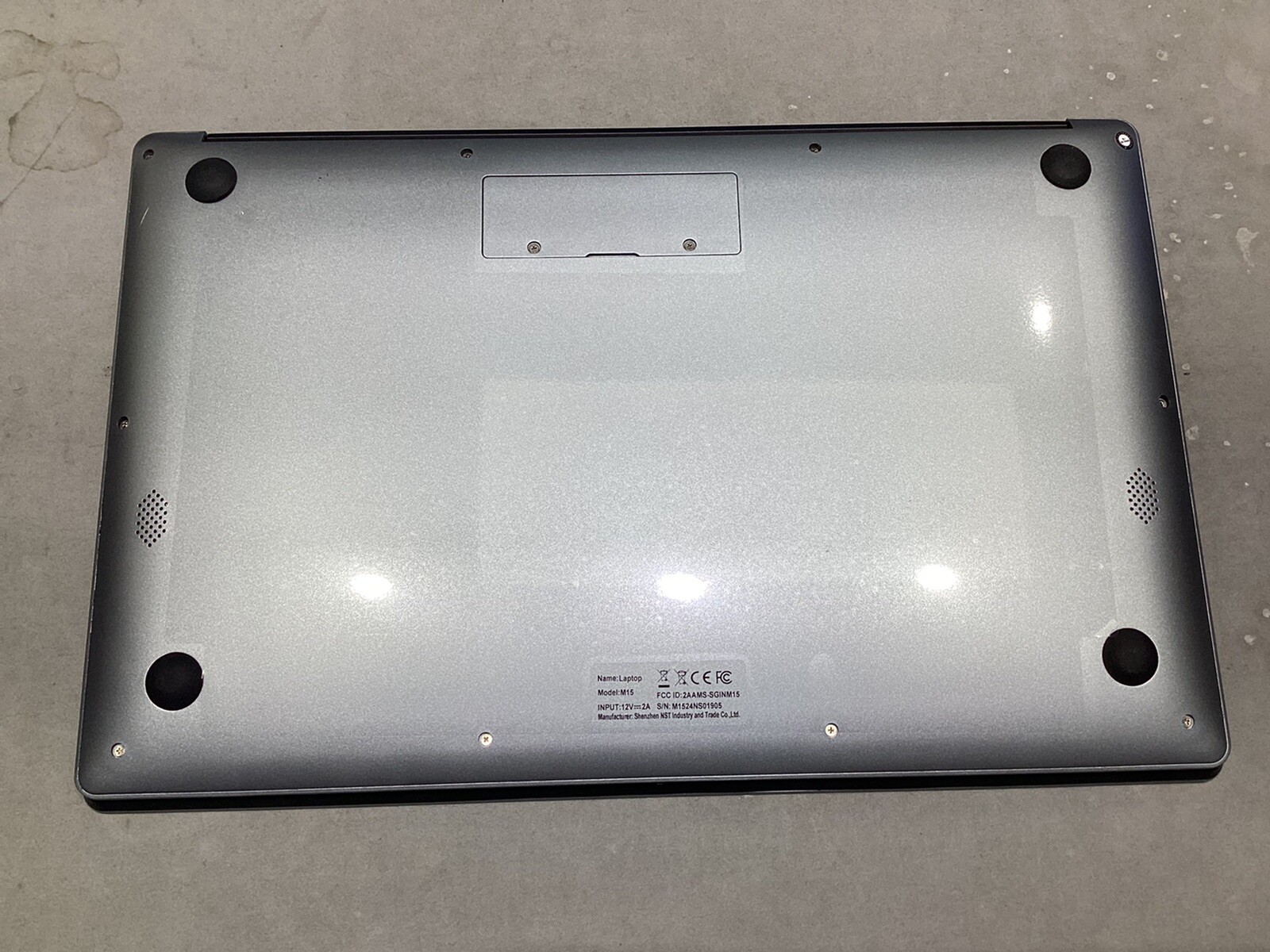 SGIN M15 Laptop 15.6 Inch, 4GB DDR4 128GB SSD Windows 11 *See Pictures*