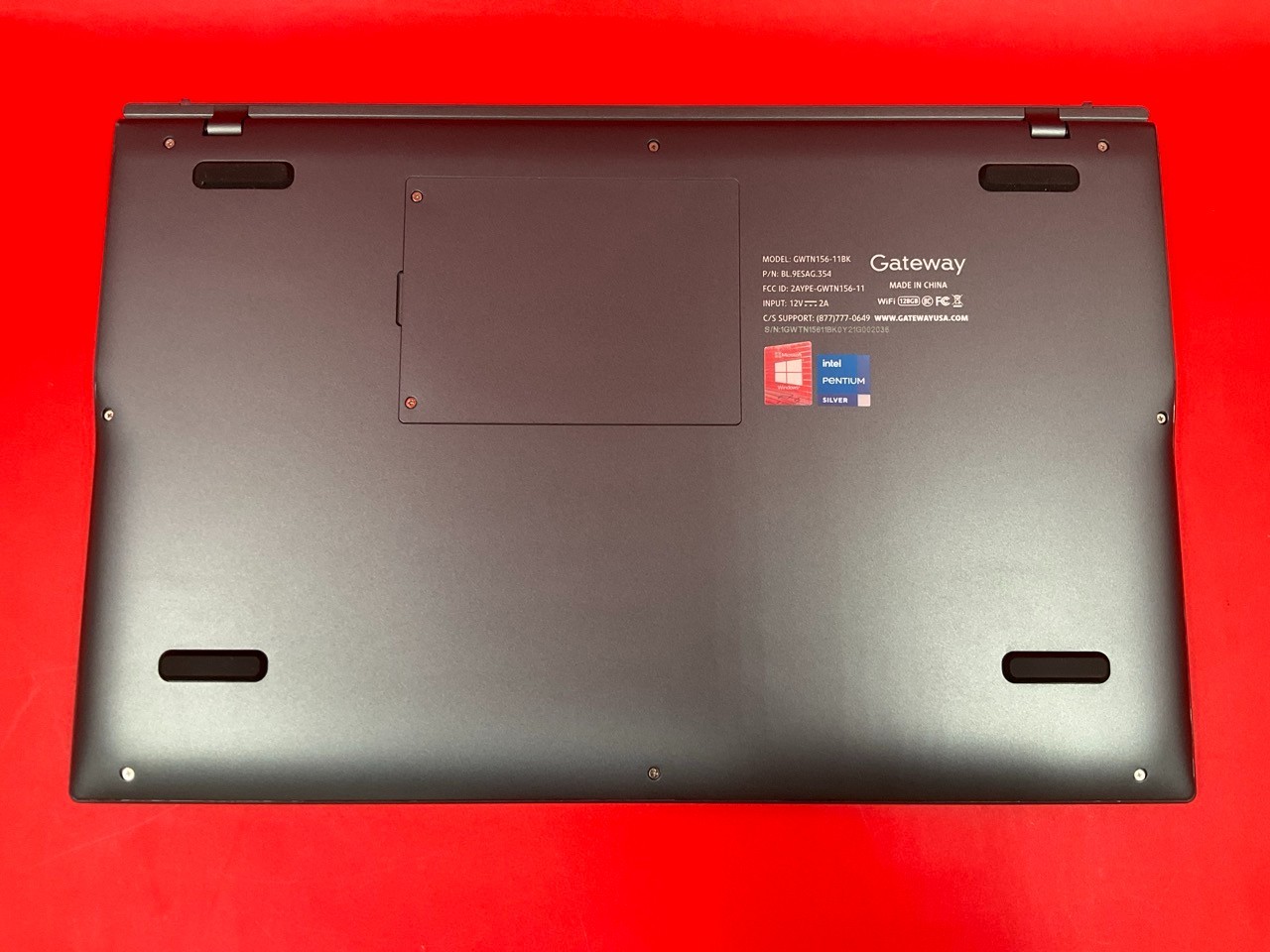 Gateway Ultra Slim Notebook N5030 4GB 128GB BT WiFi 15.6W W10 GWTN156-11BK