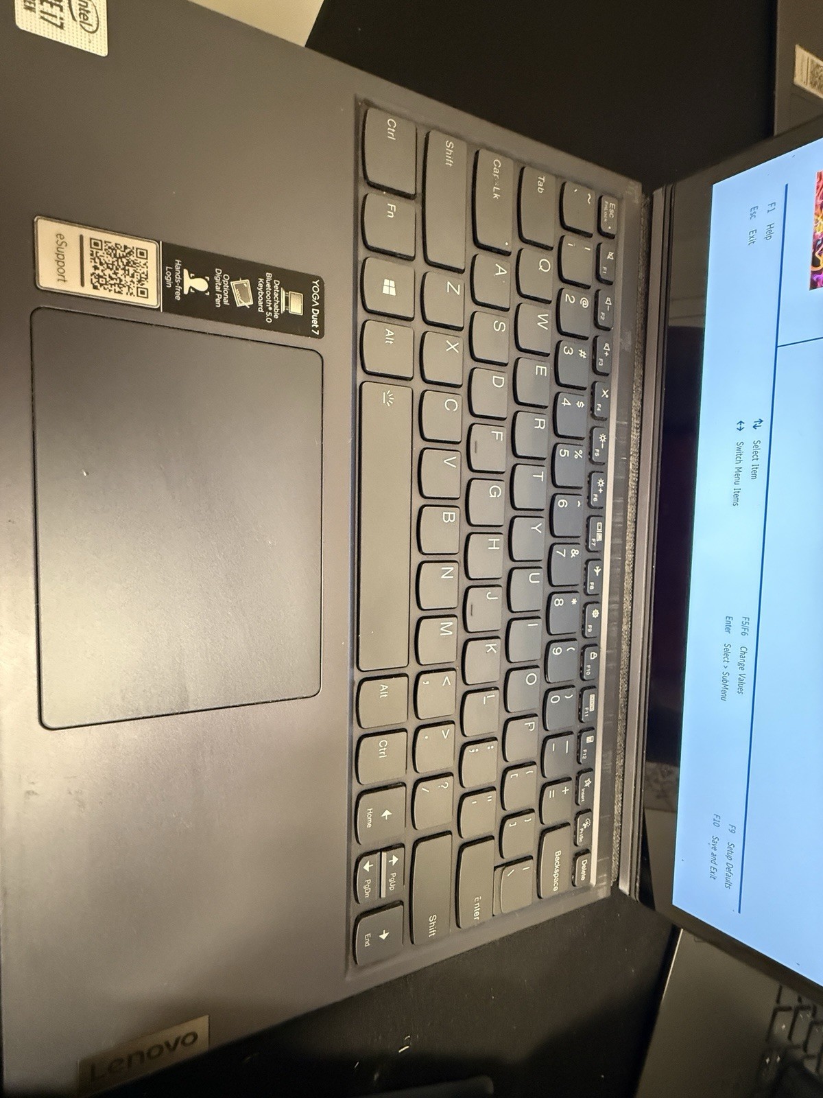 Lot of 3 Lenovo Yoga Duet 7 i7 10th Gen 16GB 512GB SSD Touchscreen w/ Keyboards