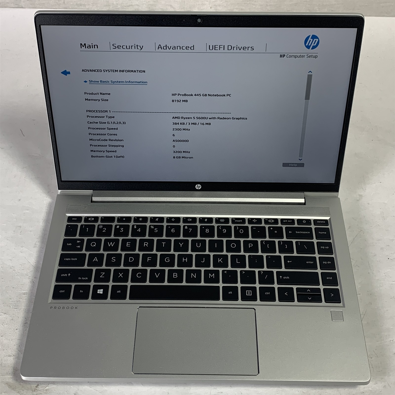 HP ProBook 445 G8 14″ Laptop Ryzen 5 5600U 2.3GHz 8GB – NO DRIVE