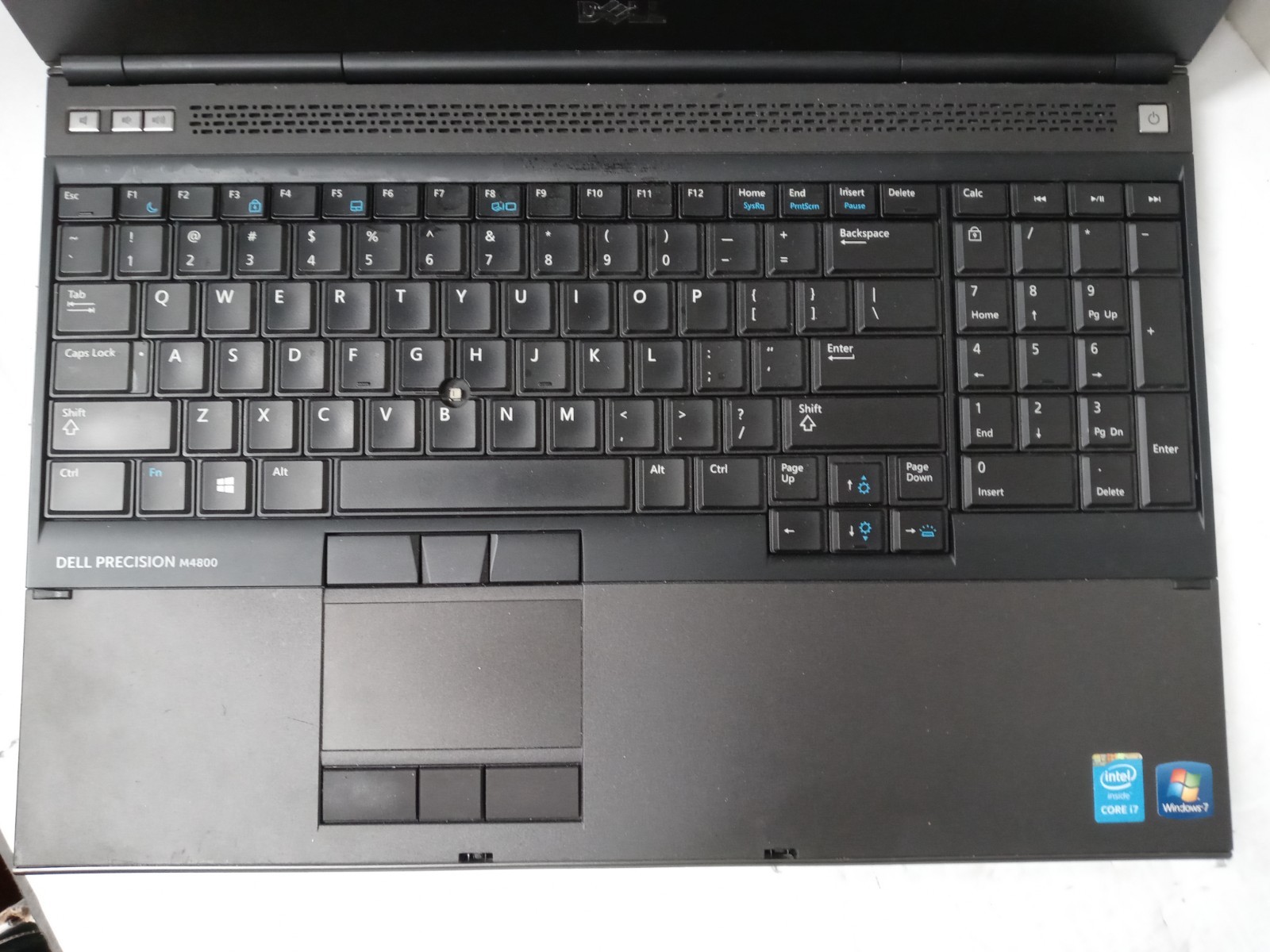 DELL PRECISION M4800 Laptop Intel Core I7-4810MQ 2.8GHz 8GB 0GB HDD NO AC-ADAPTE
