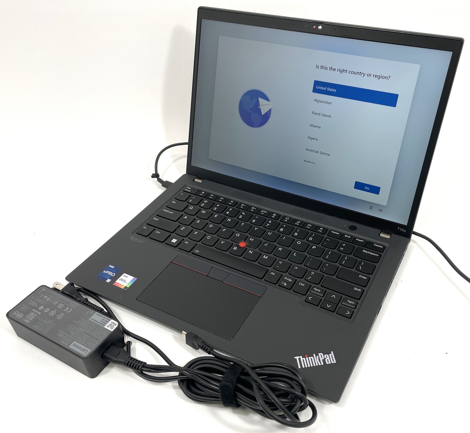 Lenovo ThinkPad T14S Gen 3 Laptop i5-1245U 256GB SSD 8GB RAM Iris Xe – Win 11