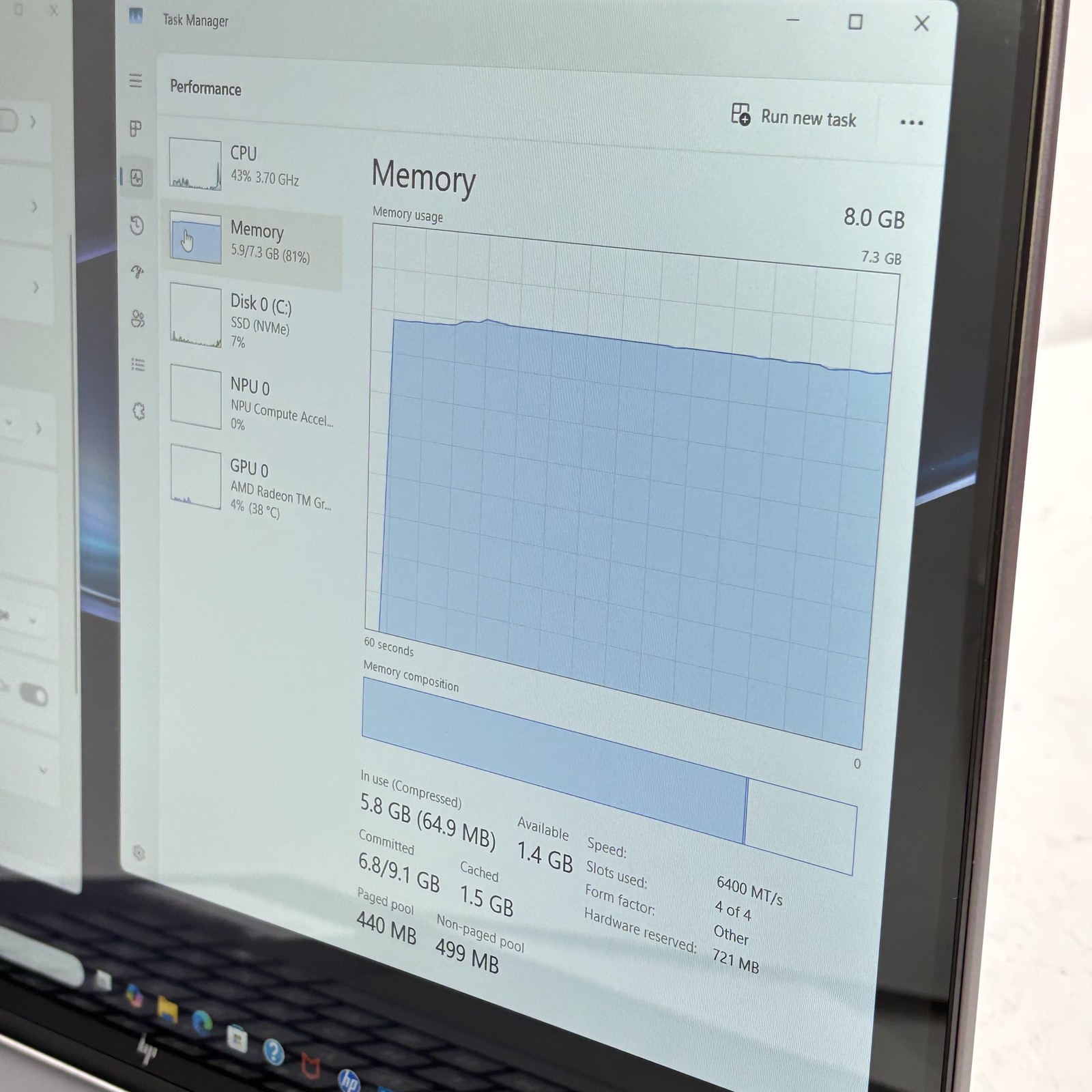 HP Envy x360 16-ad0013dx Win 11 AMD Ryzen 5 8640HS 3.5GHz 8GB RAM 512GB SSD 16”