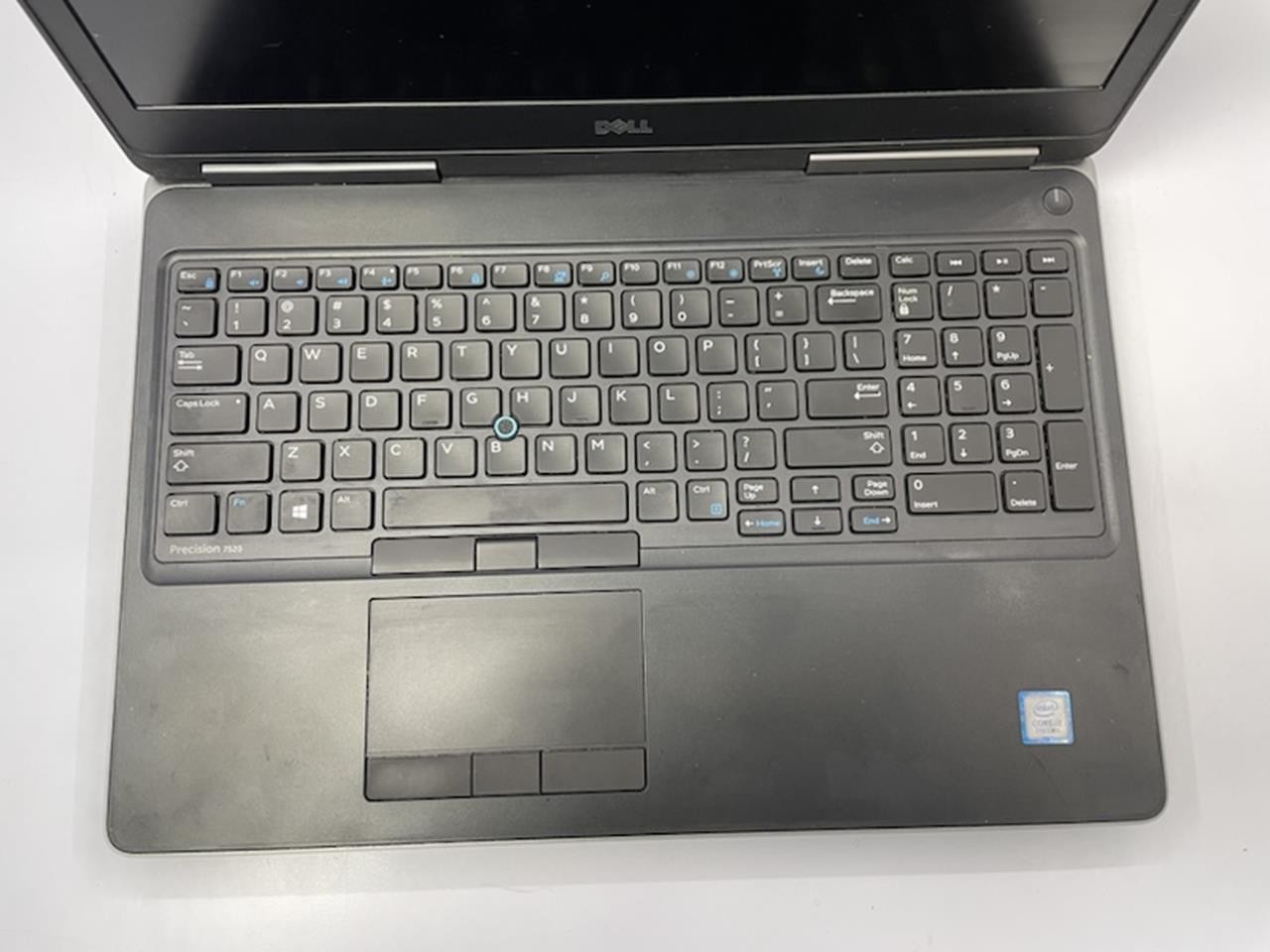 DELL PRECISION 7520 Laptop w/ INTEL CORE i7-7700HQ 2.80 GHZ + 32GB No HD/Battery