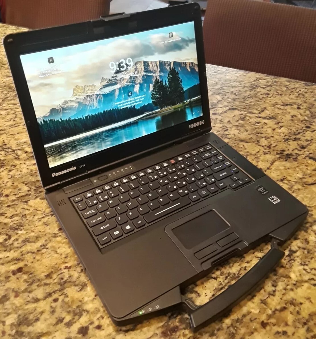 NICE Panasonic Toughbook CF-54 Core i5 TOUCH OFFICE 16GB RAM 256 SSD GPS Wind 11