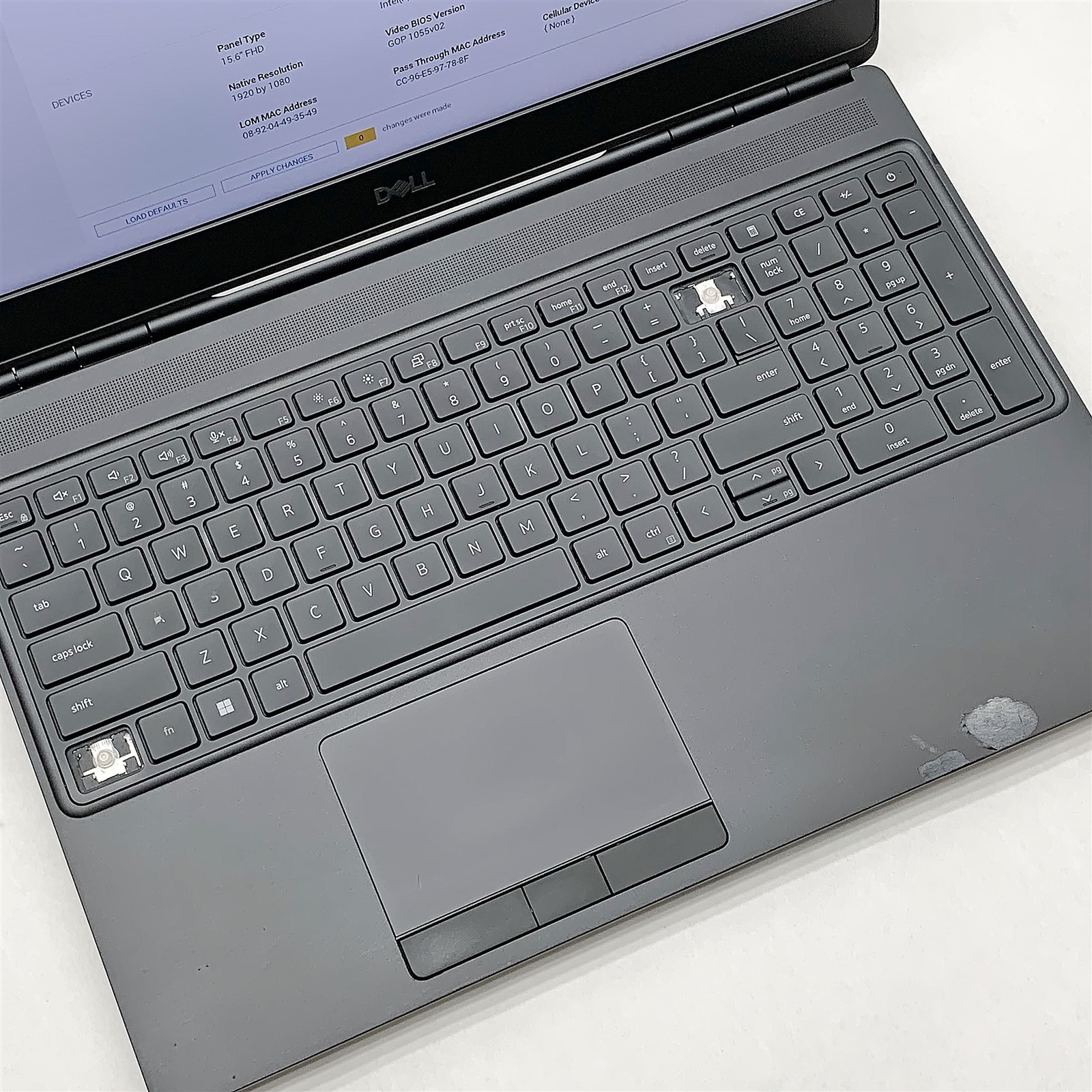 Dell Precision 7560 Laptop Intel i7 11850H 2.50GHZ 15.6″ FHD 32GB NO HDD T1200