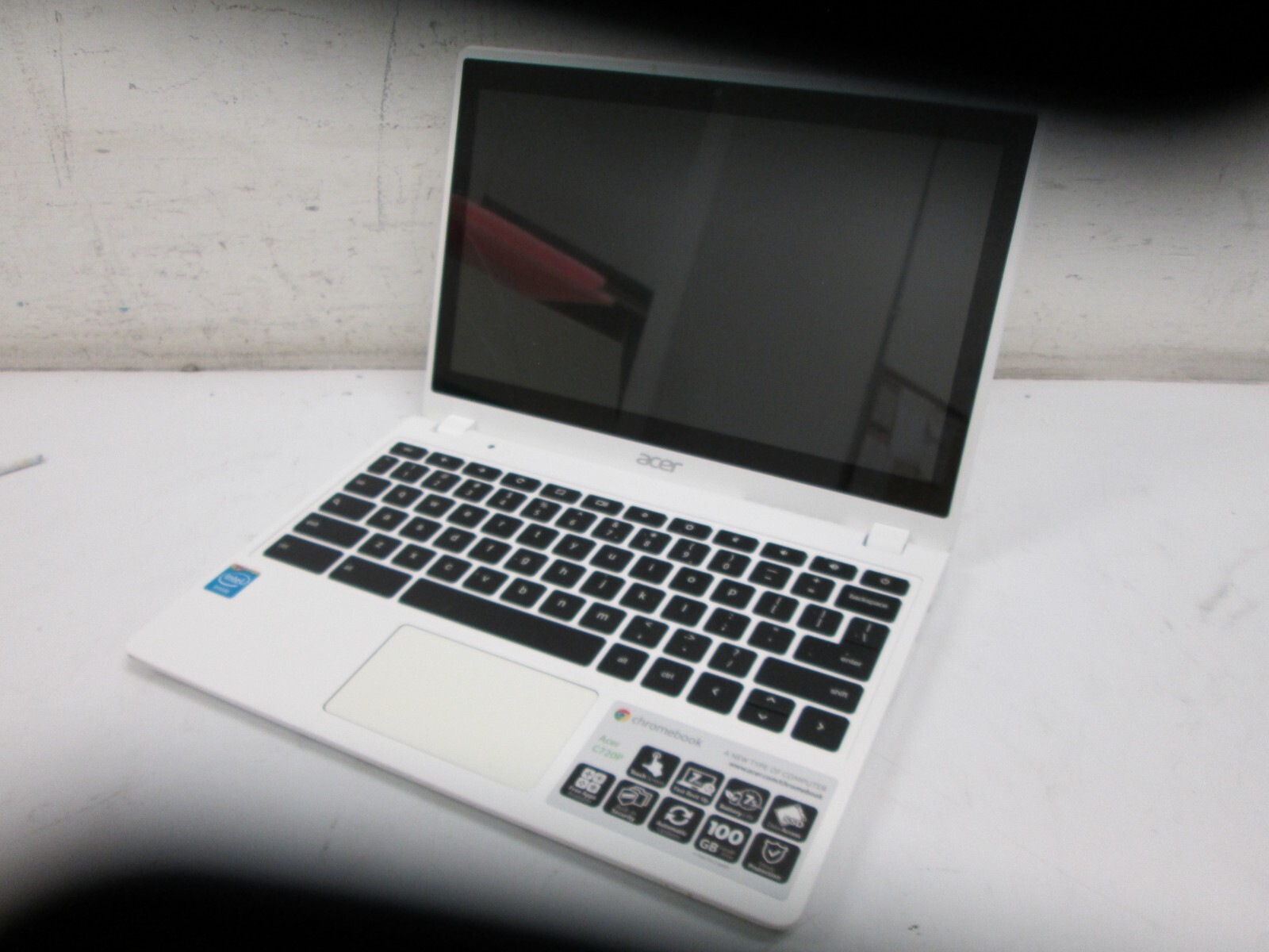 ACER CHROMEBOOK C720P TOUCHSCREEN ZHN UNTESTED