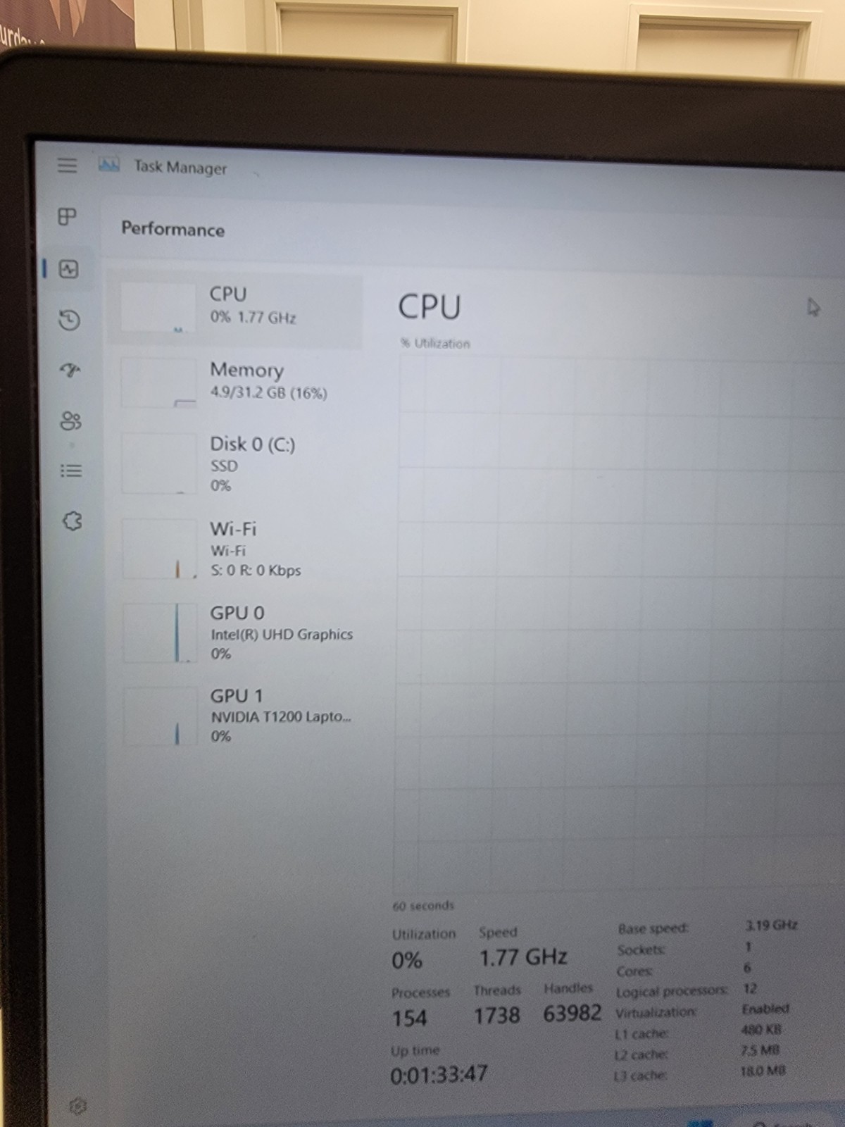 Dell Precision 7560 XEON W-11855M 3.20GHz 32GB Ram NVIDIA T1200 1TB Win11 Pro