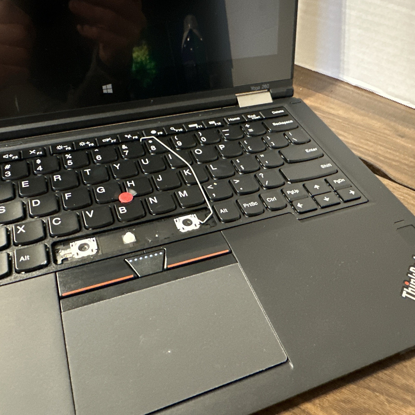Lenovo ThinkPad Yoga 260 i5 No RAM/SSD Laptop AS-IS No Screen or Battery