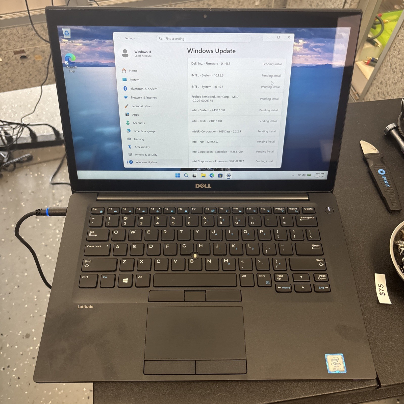 Dell Latitude ‎E7480 (128GB SSD, Intel i5-7300U, Touchscreen , 16GB RAM) Win11