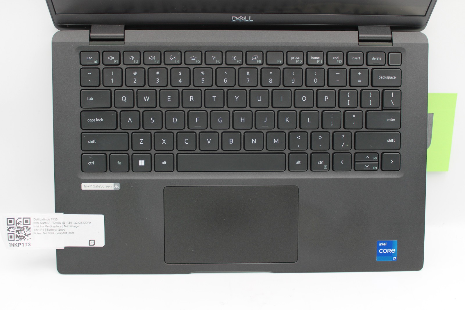 Dell Latitude 7430 Touch i7-1265U @ 1.8 GHz 32GB RAM No SSD No OS *PARTS