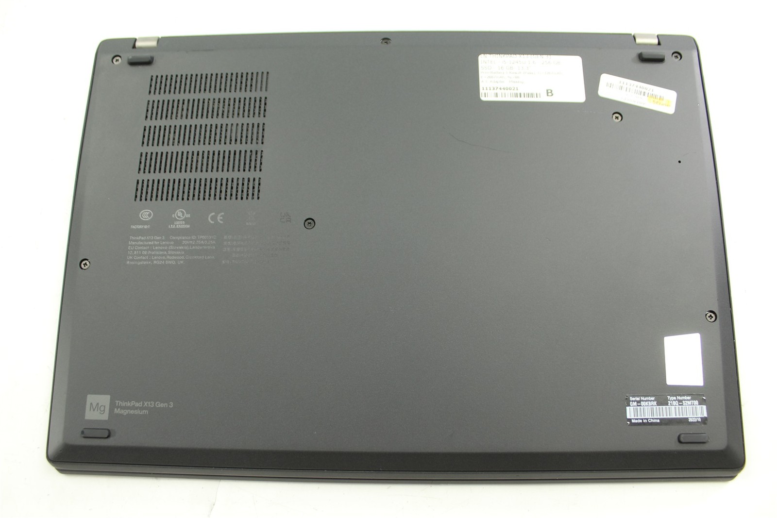 Lenovo ThinkPad X13 Gen 3 13.3″ i5-1245U 1.6GHz 256GB SSD 16GB RAM W11P