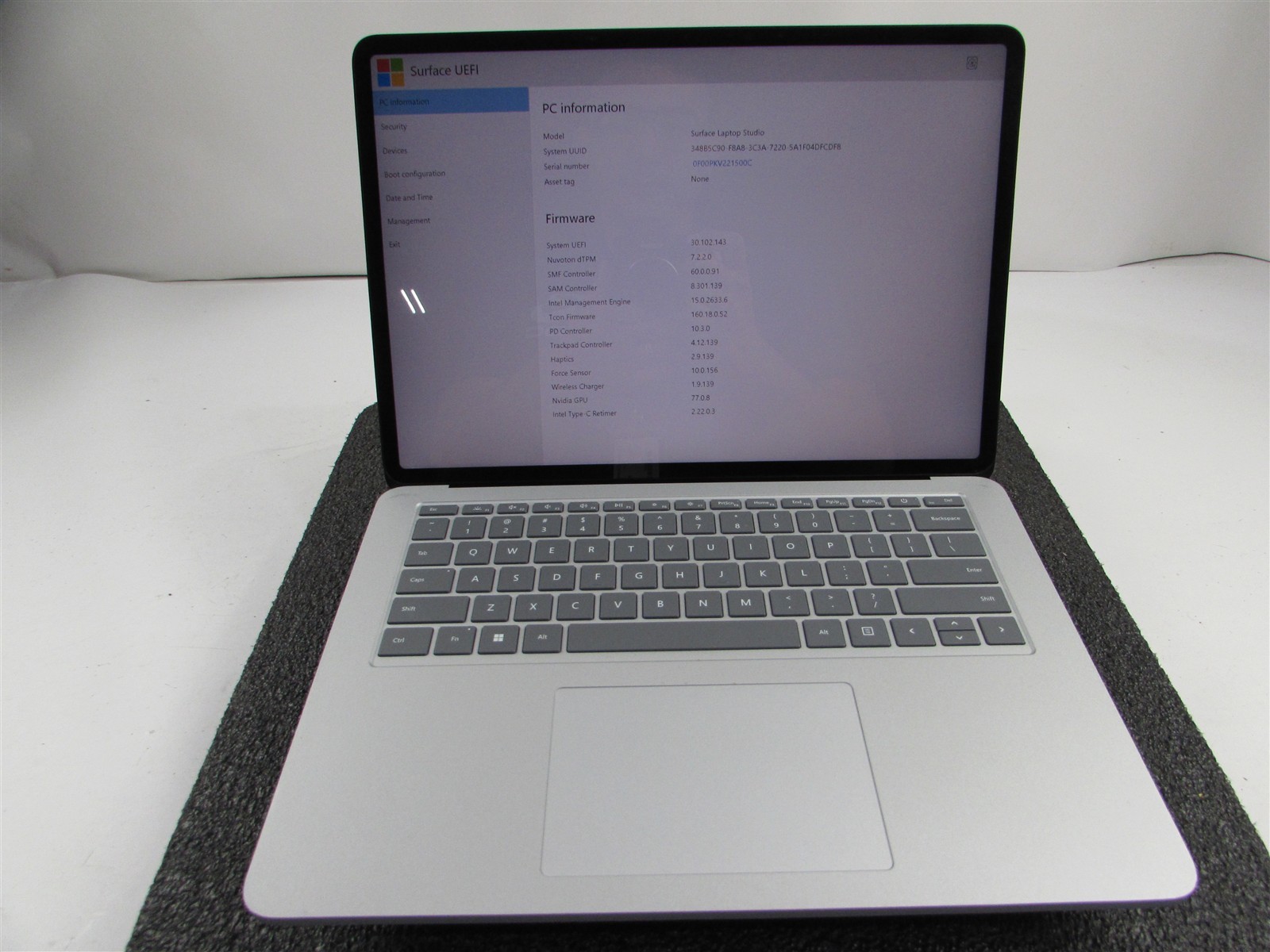 Microsoft Surface Laptop Studio 1964 i7-11370H 1TB SSD 32GB RTX A2000 *No A/C*