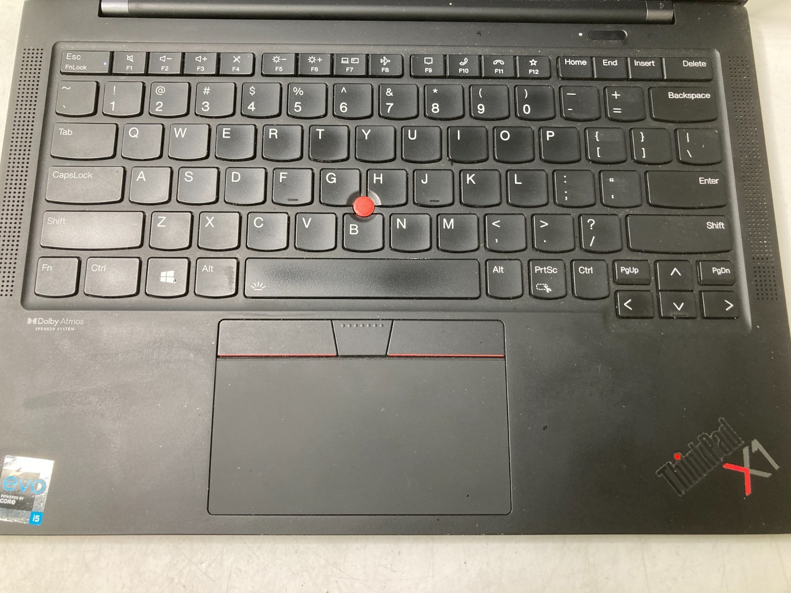 Lenovo ThinkPad X1 Carbon Gen 9 i5-1145G7 8GB 256GB Win11P *Bad Speakers -Parts