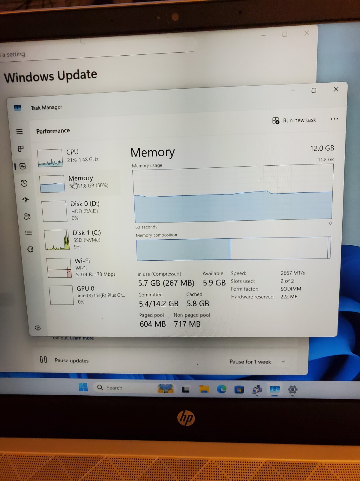 HP Pavilion 15-CS/i7-1065G7/12GB RAM/128GB NVMe/1TB HDD/Passed Hardware Tests