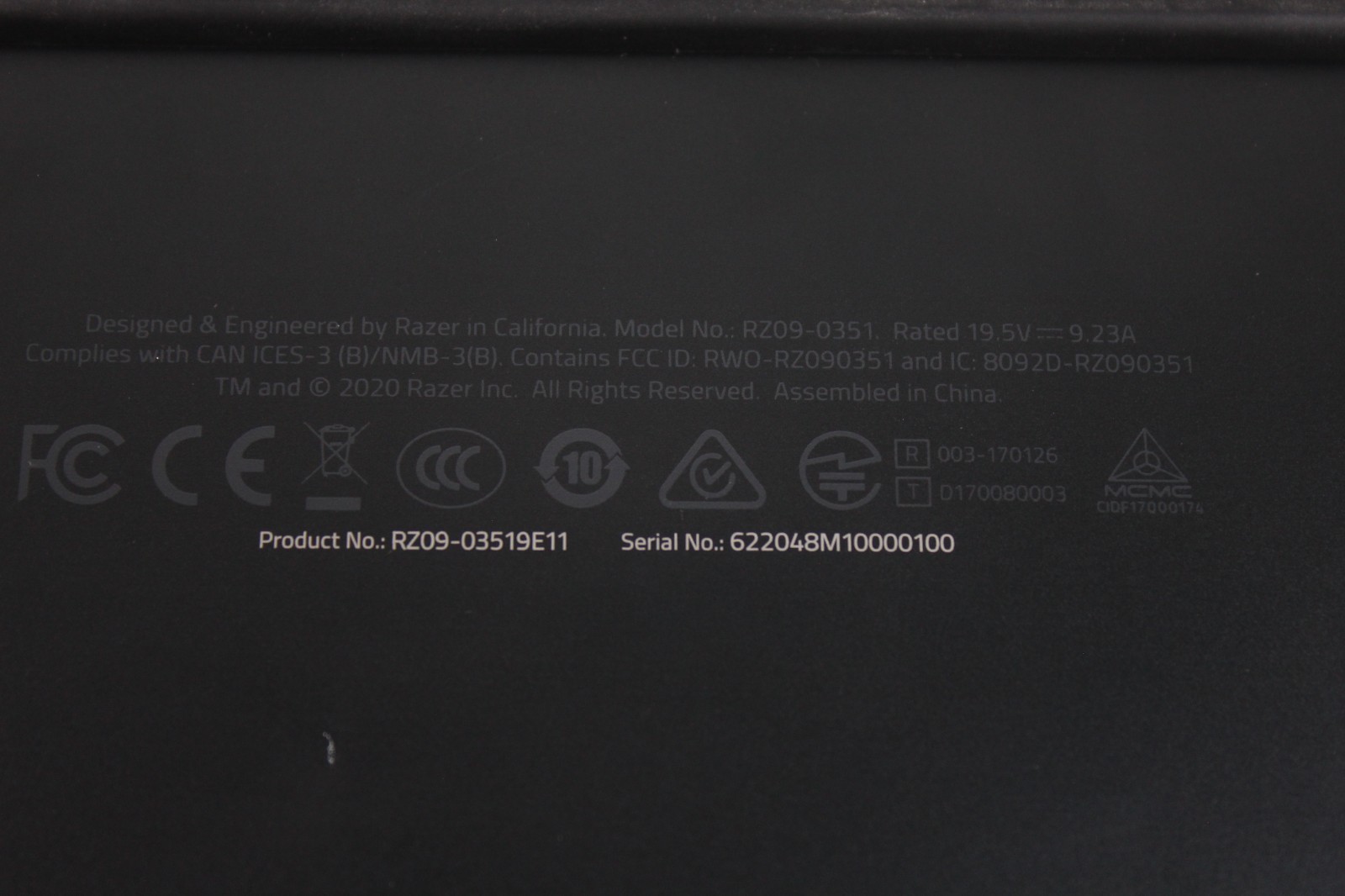 AS IS CASE DAMAGE Razer Blade 15 i7-10750H 32GB RAM 1TB SSD w/ OS
