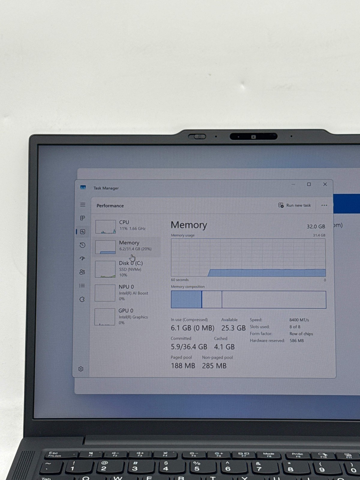 Lenovo ThinkPad X13 Gen 6 13.3″ intel Core Ultra 5 235U 512GB SSD 32GB DDR5 RAM