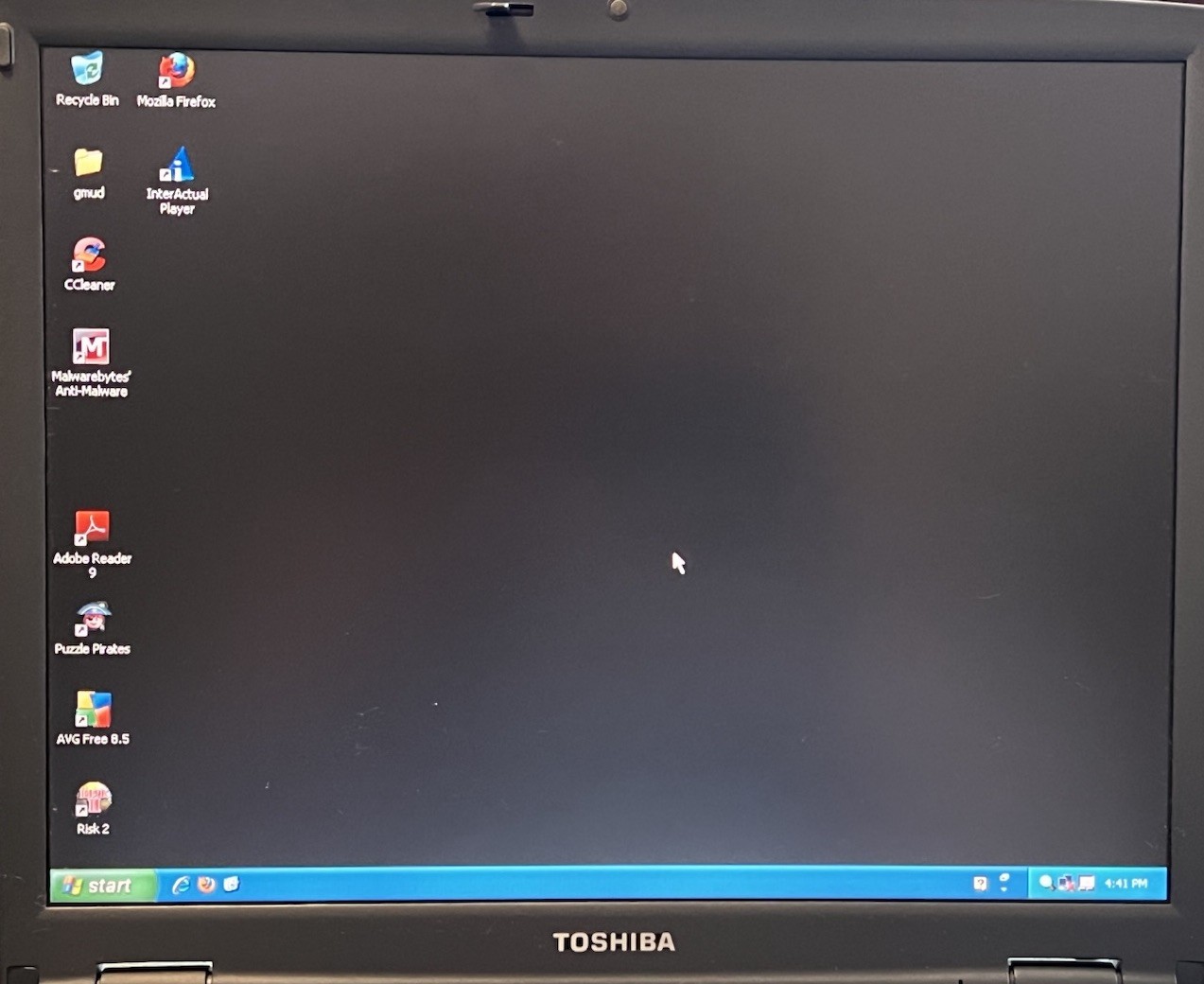 Toshiba Satellite 1805 Windows XP Laptop Tested DVD AC Adapter 496MB RAM