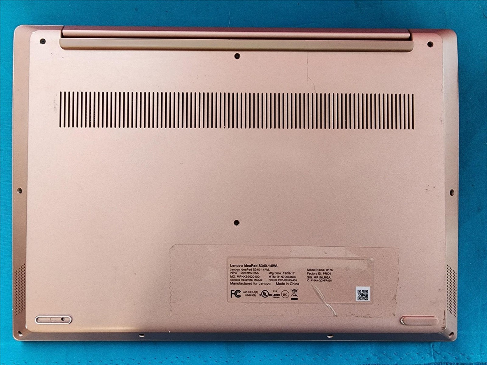 Lenovo IdeaPad S340-14IWL 13.3″ 5405U CPU 4GB 128GB SD Card Reader Win11 Pro