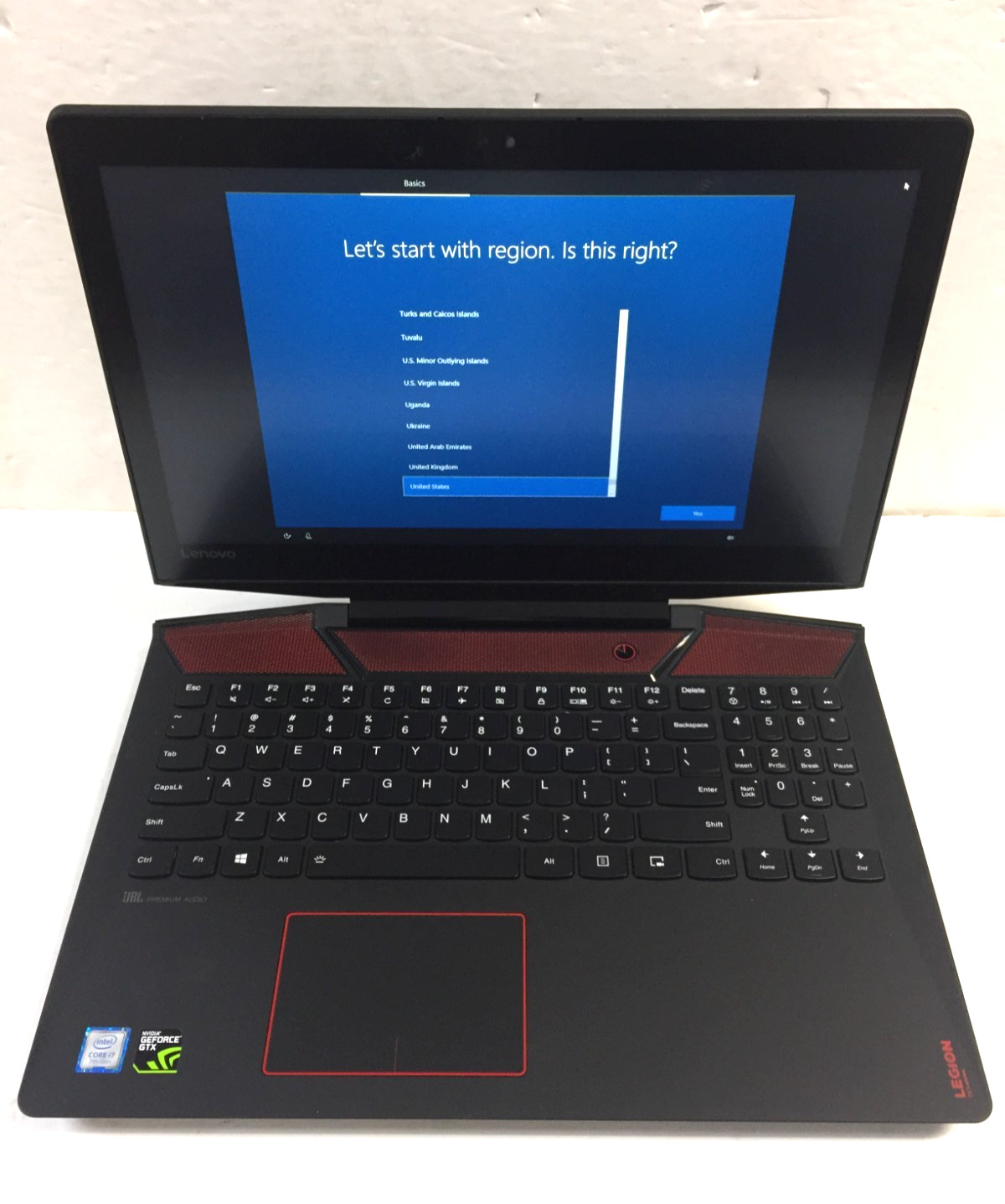 Lenovo Legion Y720 15.6″ Gaming Laptop/i7-7700HQ/GTX 1060/16GB/1TB HDD+512GB SSD