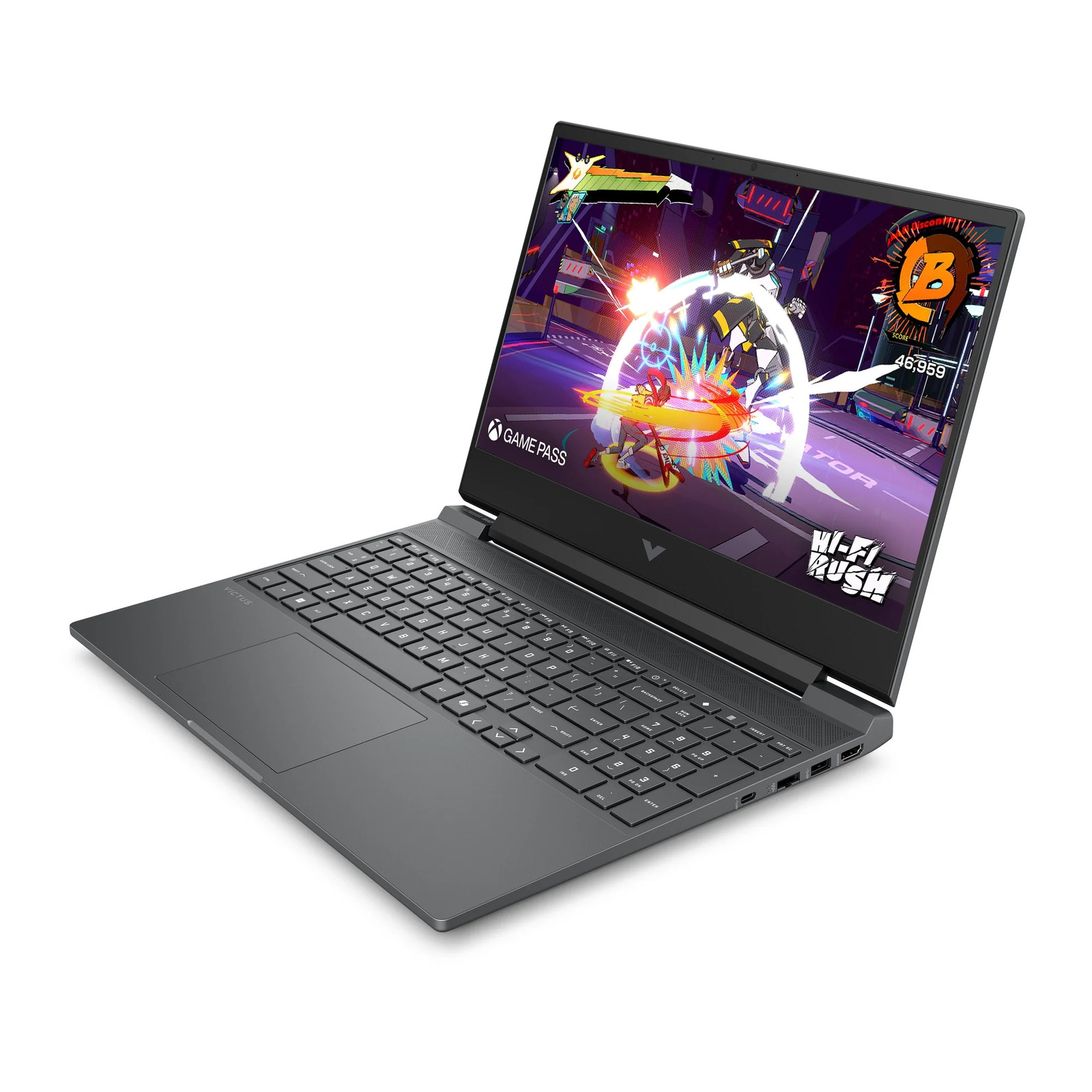 HP Victus 15.6″ FHD Laptop, i5, 8GB, 512GB, RTX 3050, W11, w/ ION Projector