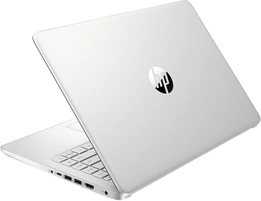 HP 14″ HD DISPLAY LAPTOP DQ0760DX, NATURAL SILVER *DISTRESSED PKG