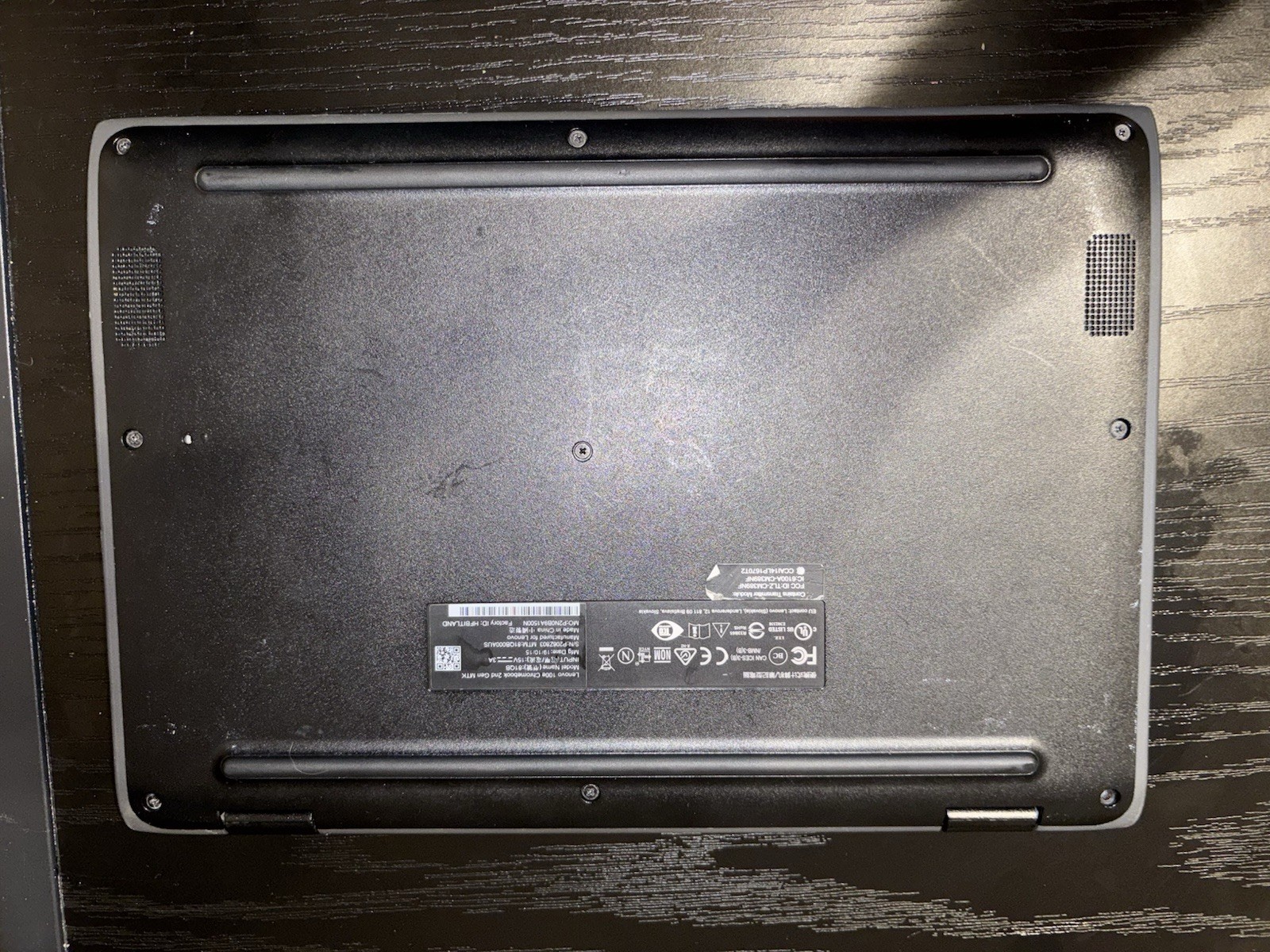 Lenovo 100e Chromebook 2nd Gen MTK 11.6″ 4GB 16GB Chrome OS Black