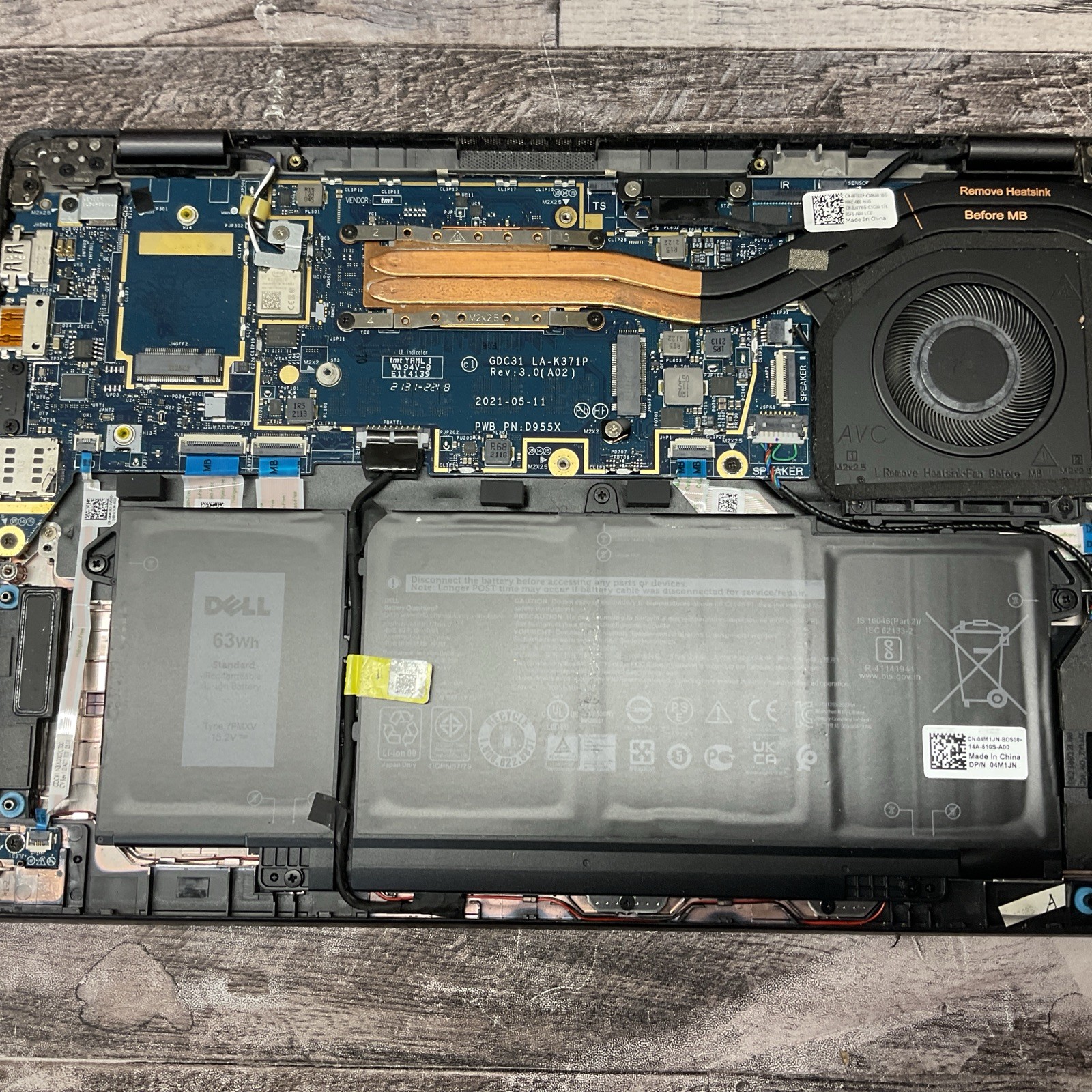 Dell Latitude 7420 / i7 11th Gen / 16GB RAM / BIOS Unlocked / No SSD / M15