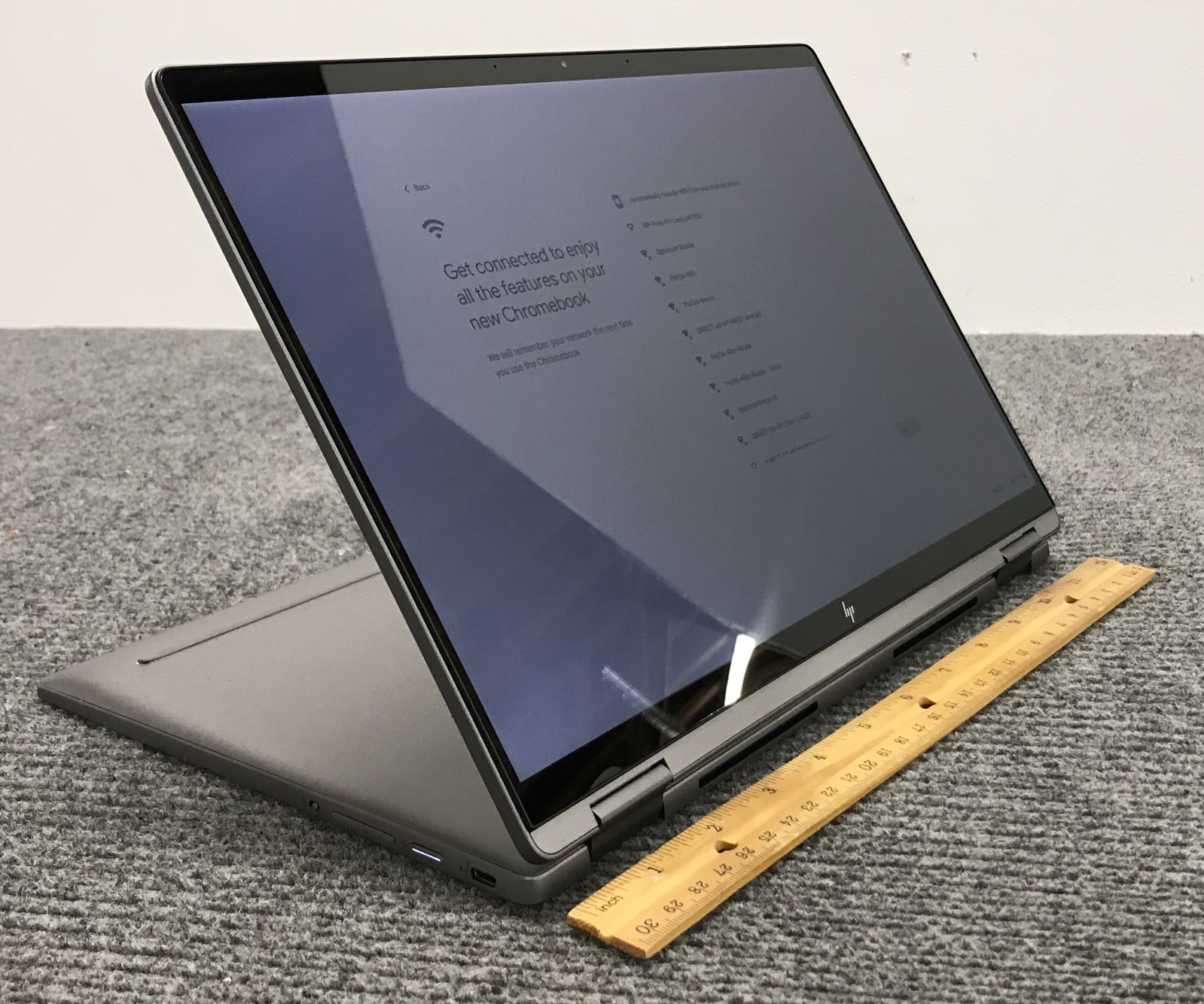 HP ChromeBook x360 14″ 2-in-1 Laptop i5-1235U 16GB RAM 8GB eMMC, As Is