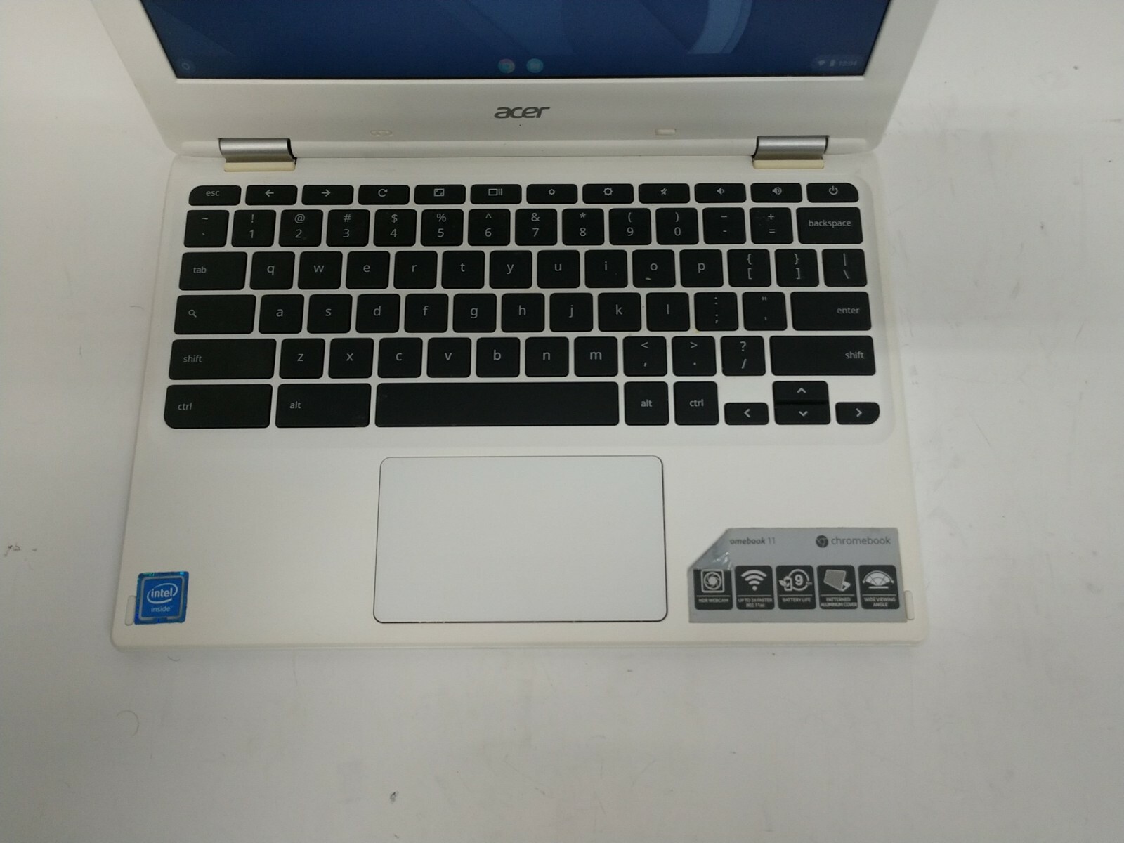 Acer chromebook 11.6″ N15Q10 CB3-131 Intel Celeron N2807 2GB RAM Webcam 2.0MP