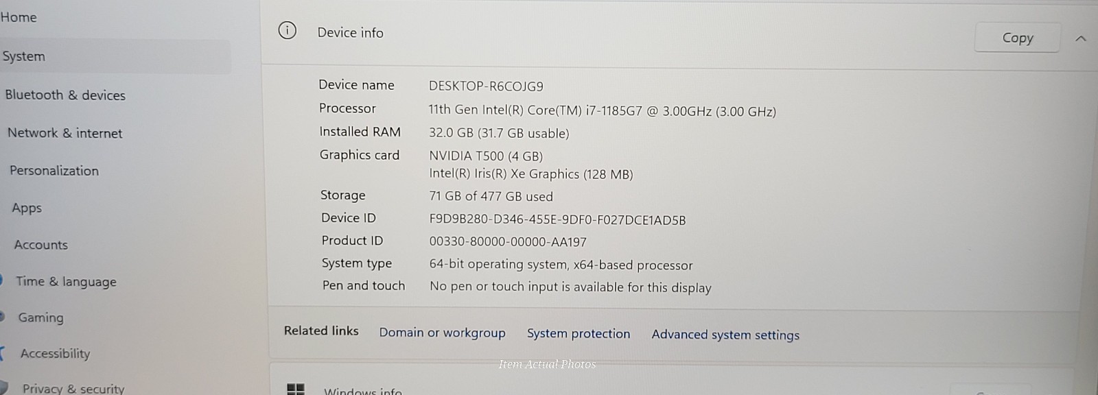 Dell Latitude 14 RUGGED 5430 i7-1185G7✅32GB ✅512GB SSD ⭐ Nvidia T500 CAMERA,