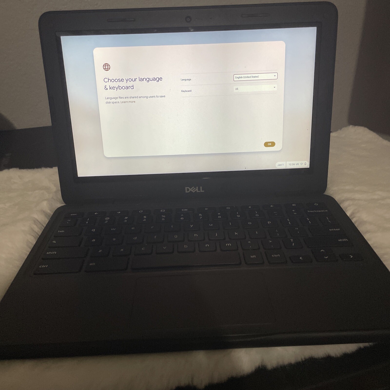 Dell Chromebook 5190 11.6″ (32GB eMMC, Intel Celeron, 1.10 GHz, 4GB) Notebook –