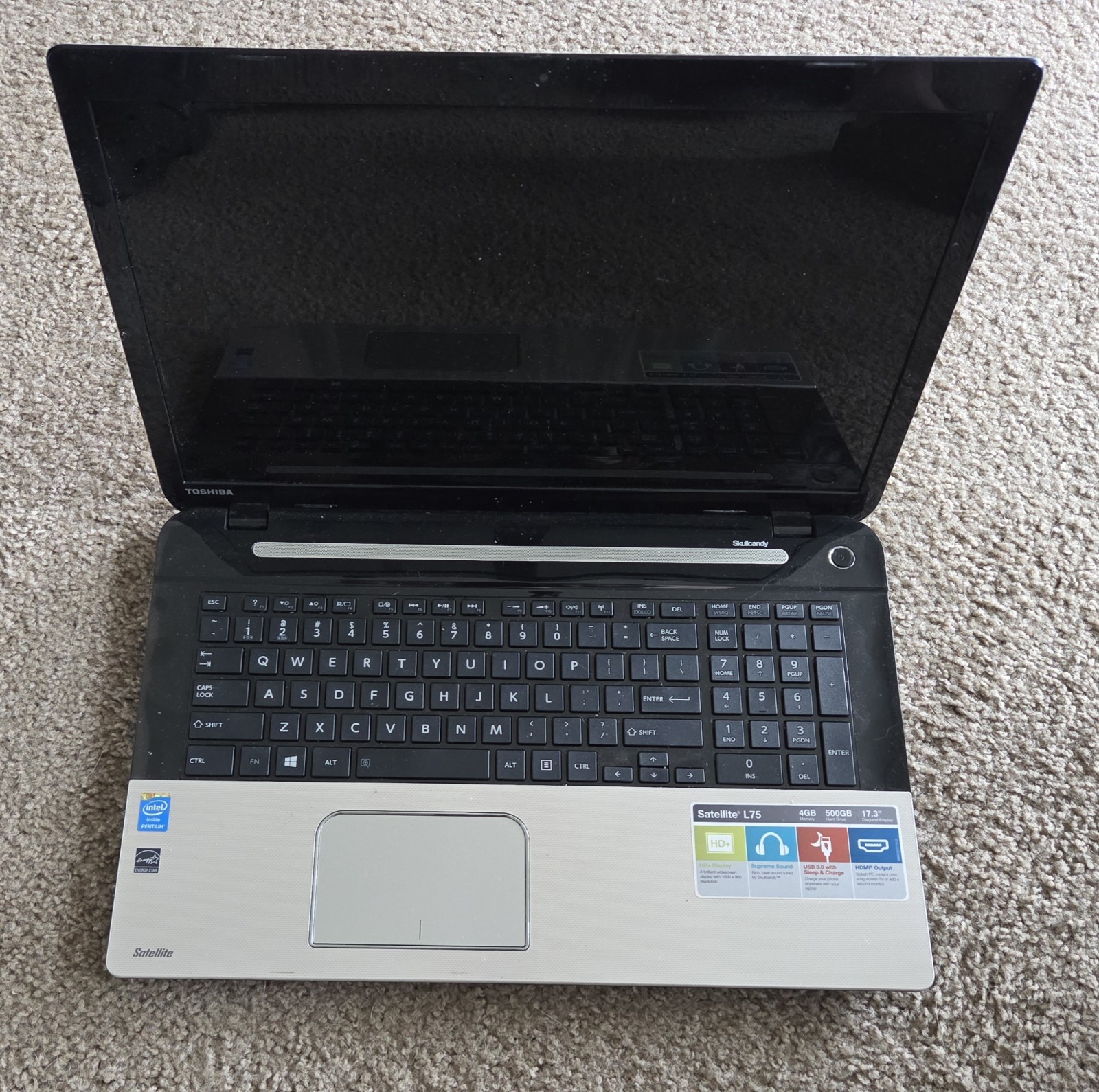 Toshiba laptop (Great)