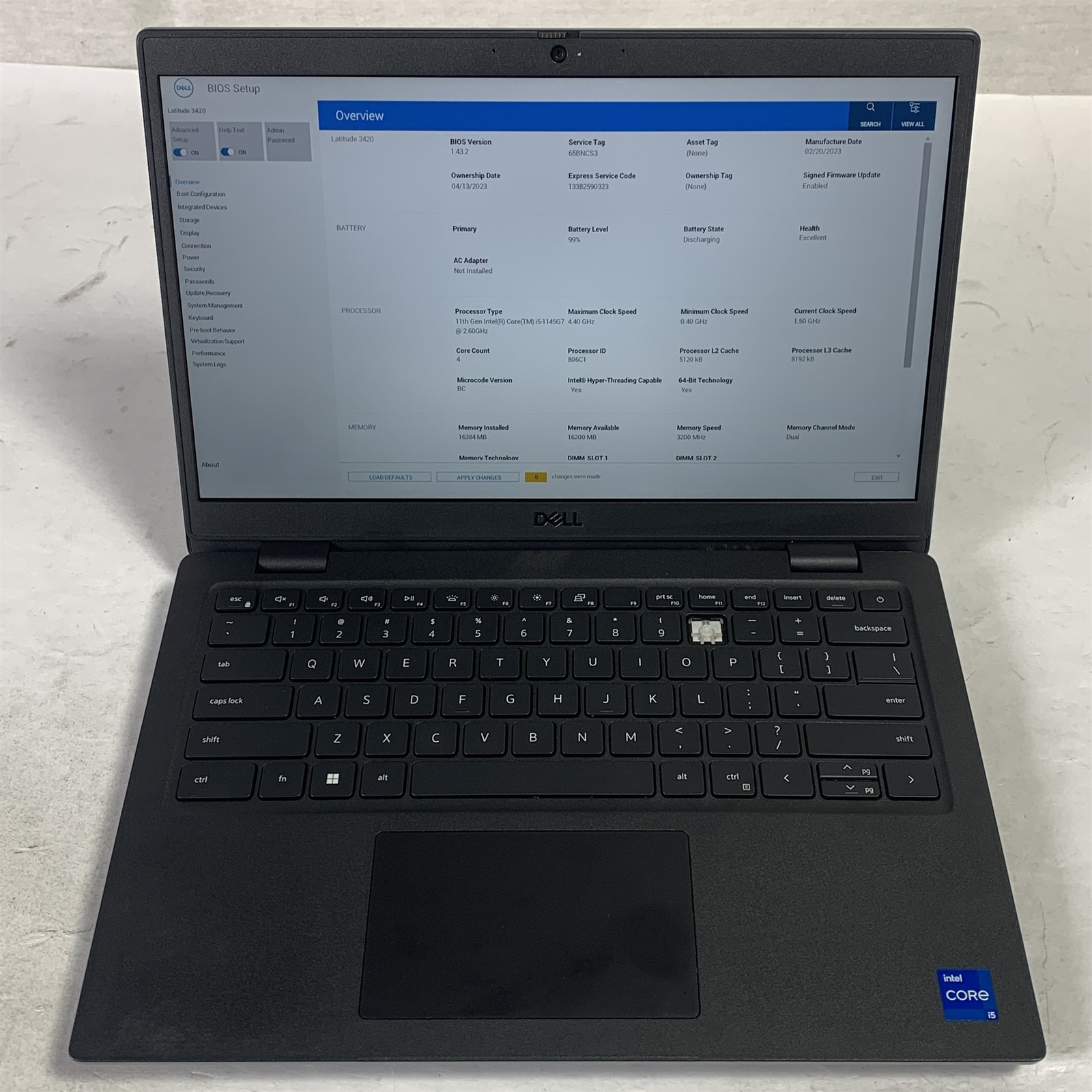 Dell Latitude 3420 14″ Laptop i5-1145G7 2.6GHz 16GB 256GB NVMe SSD – Win11