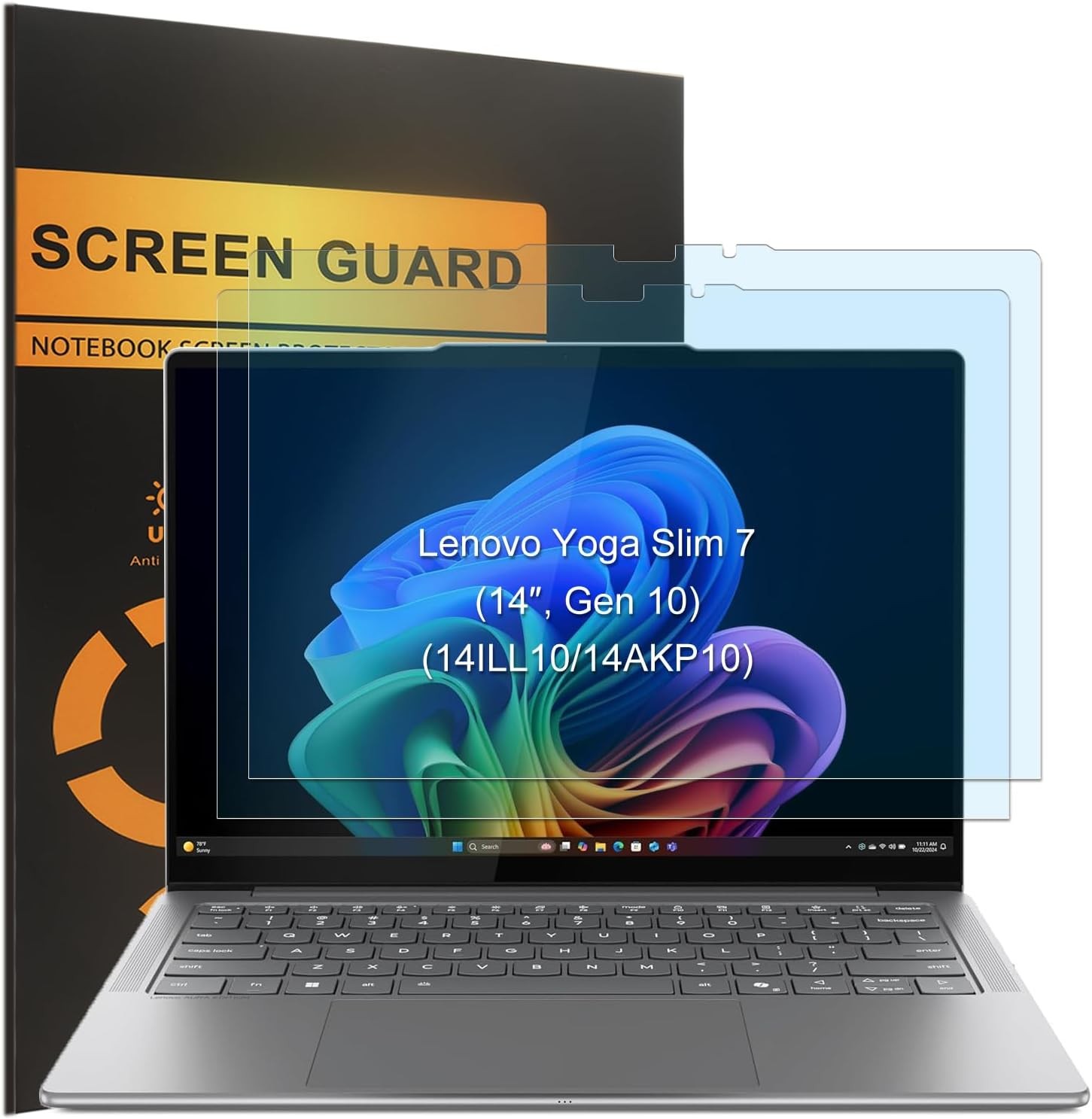 Anti-Glare Blue Light Blocking Screen Protector for Lenovo Slim 7i Aura 14″ Lapt