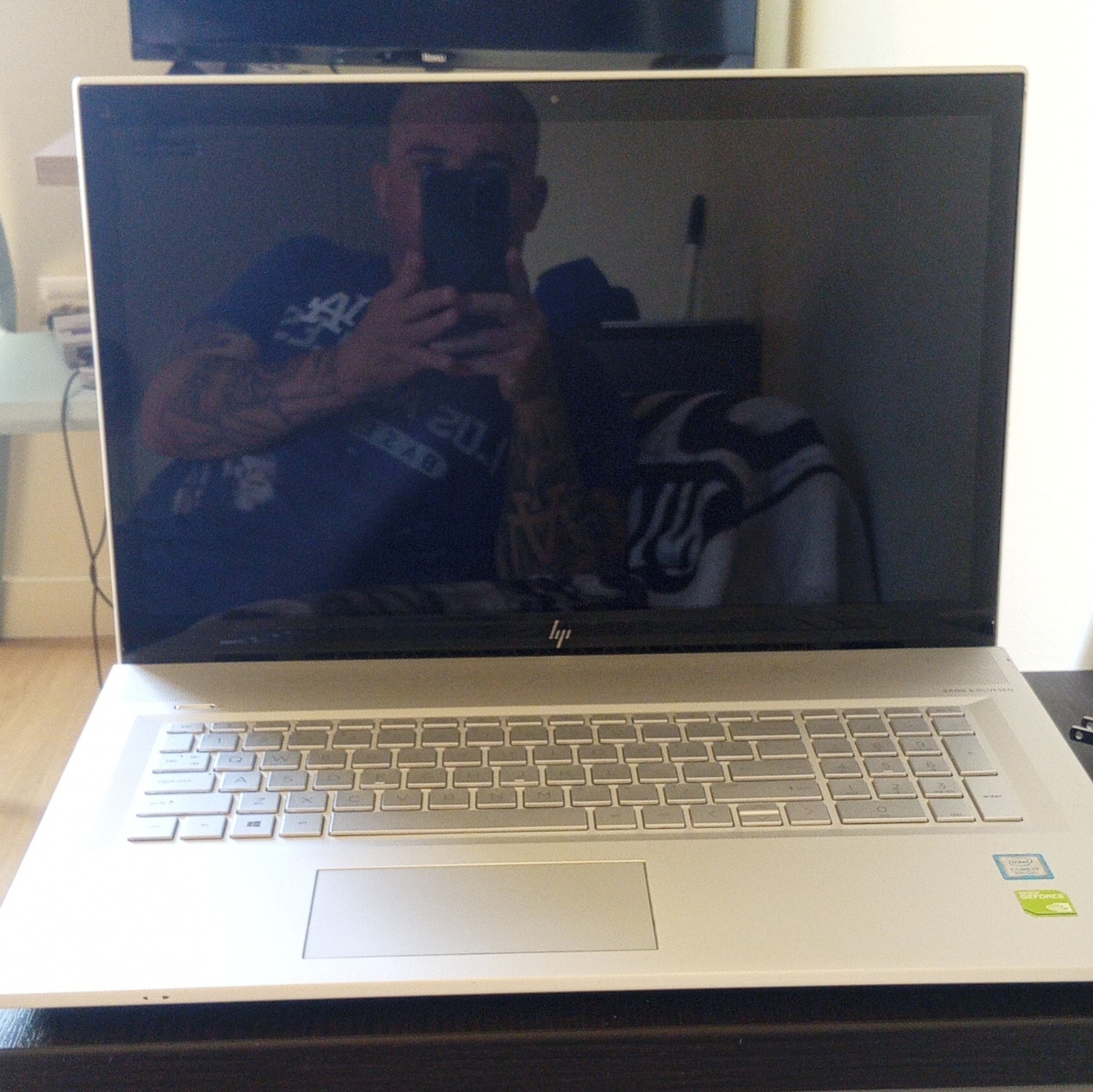 HP Envy 17m-bw0013dx 17in+ Silver Laptop AMD Athlon 16GB RAM HDD HDMI USB-C